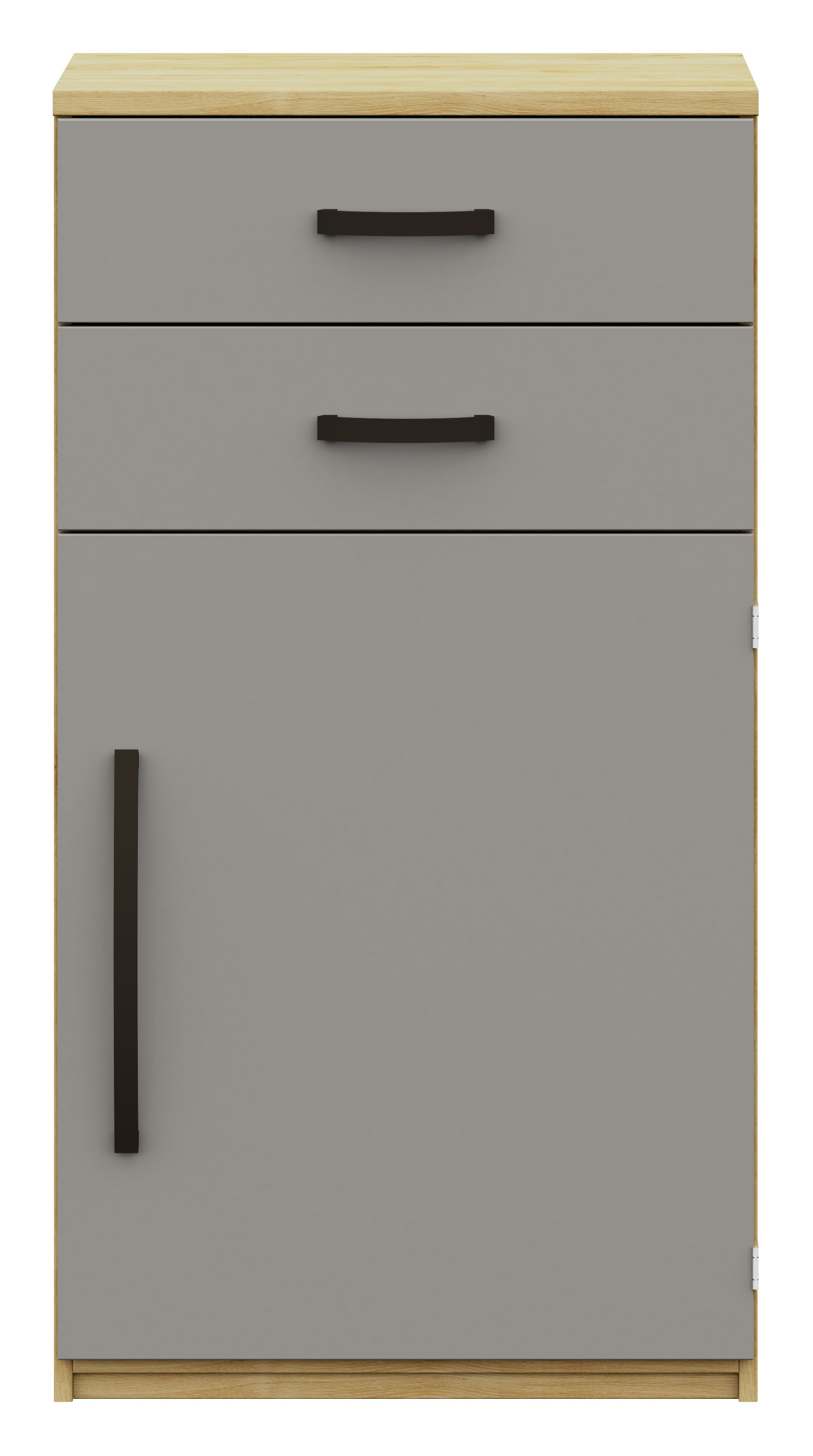 Mobili per ufficio in rovere grigio techno