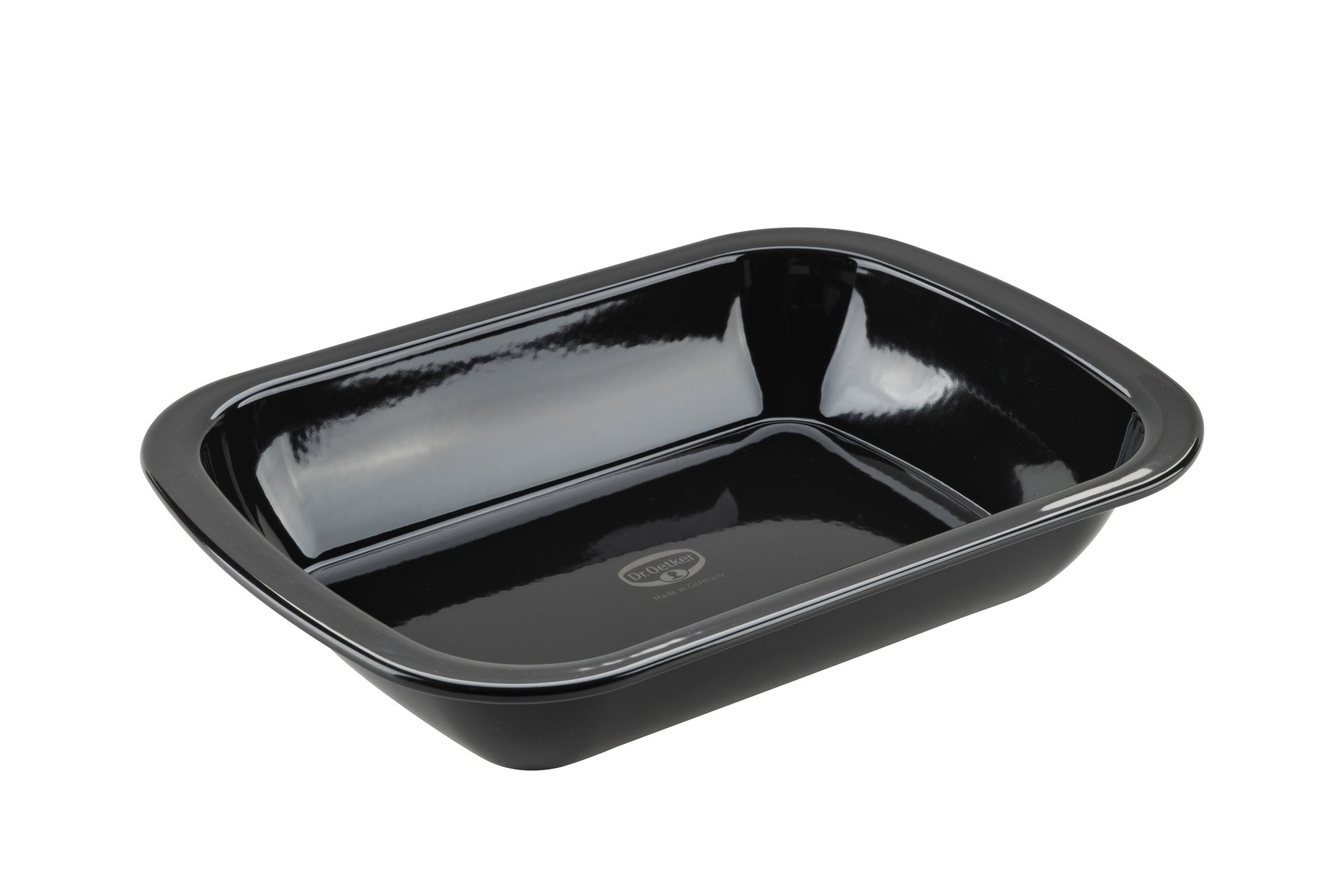 Idea per la cottura di dolci e casseruole vassoio nero creativo