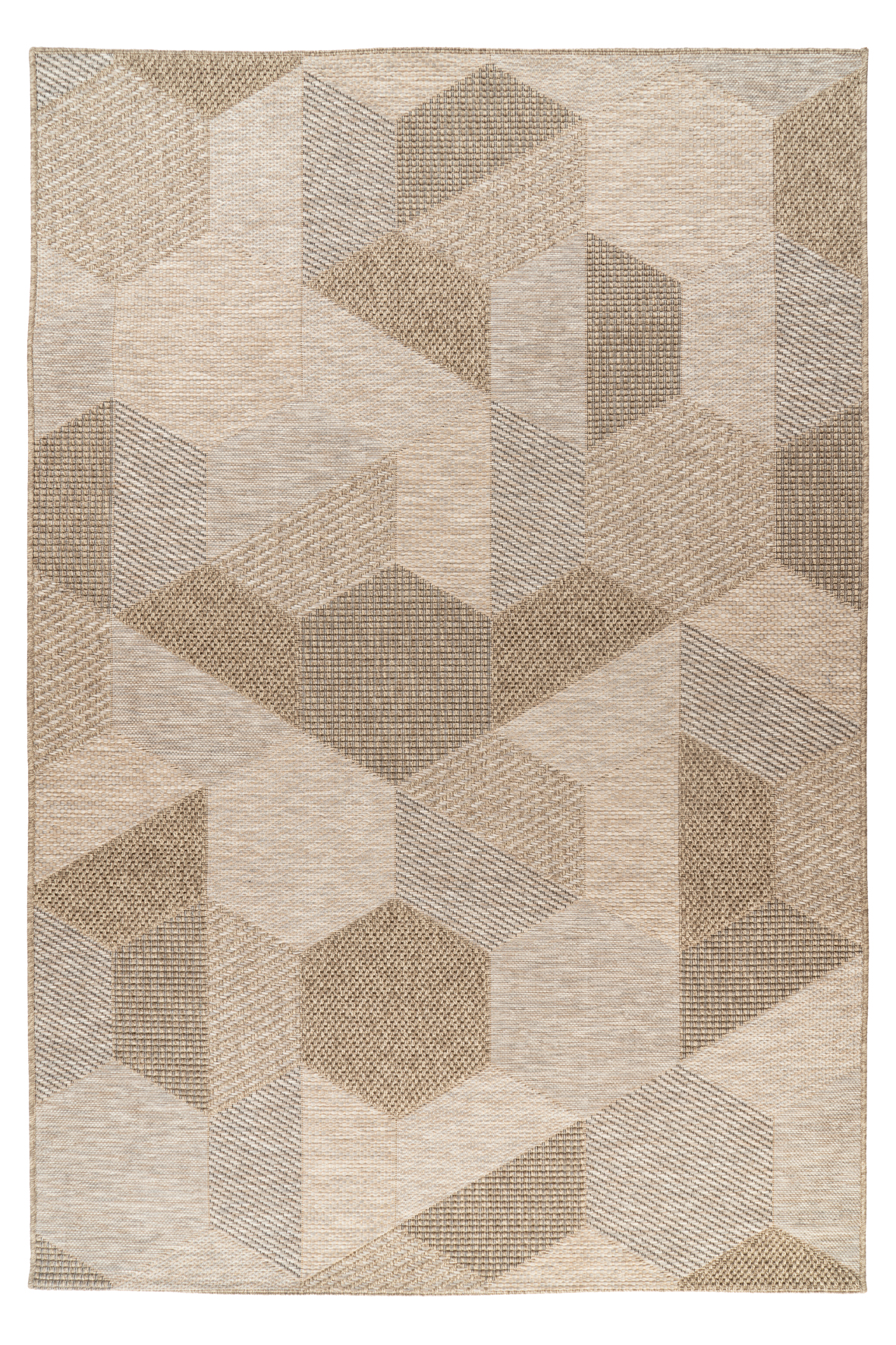 Teppich My Oslo taupe Stoff