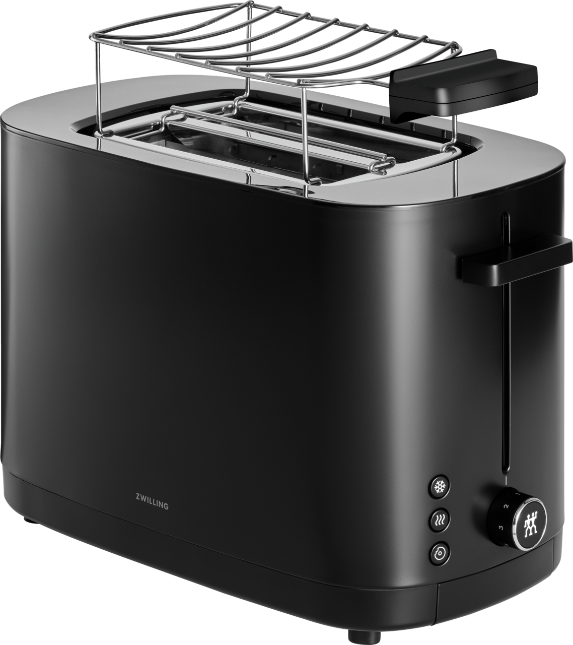 Toaster Enfinigy schwarz Metall