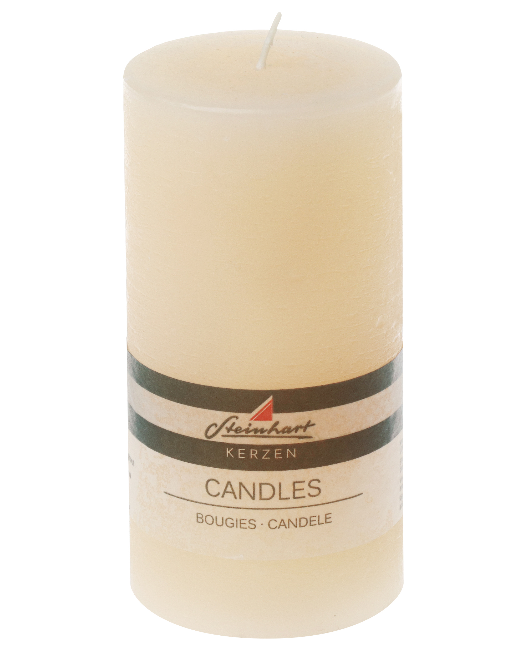 Candela brina di cera bianca