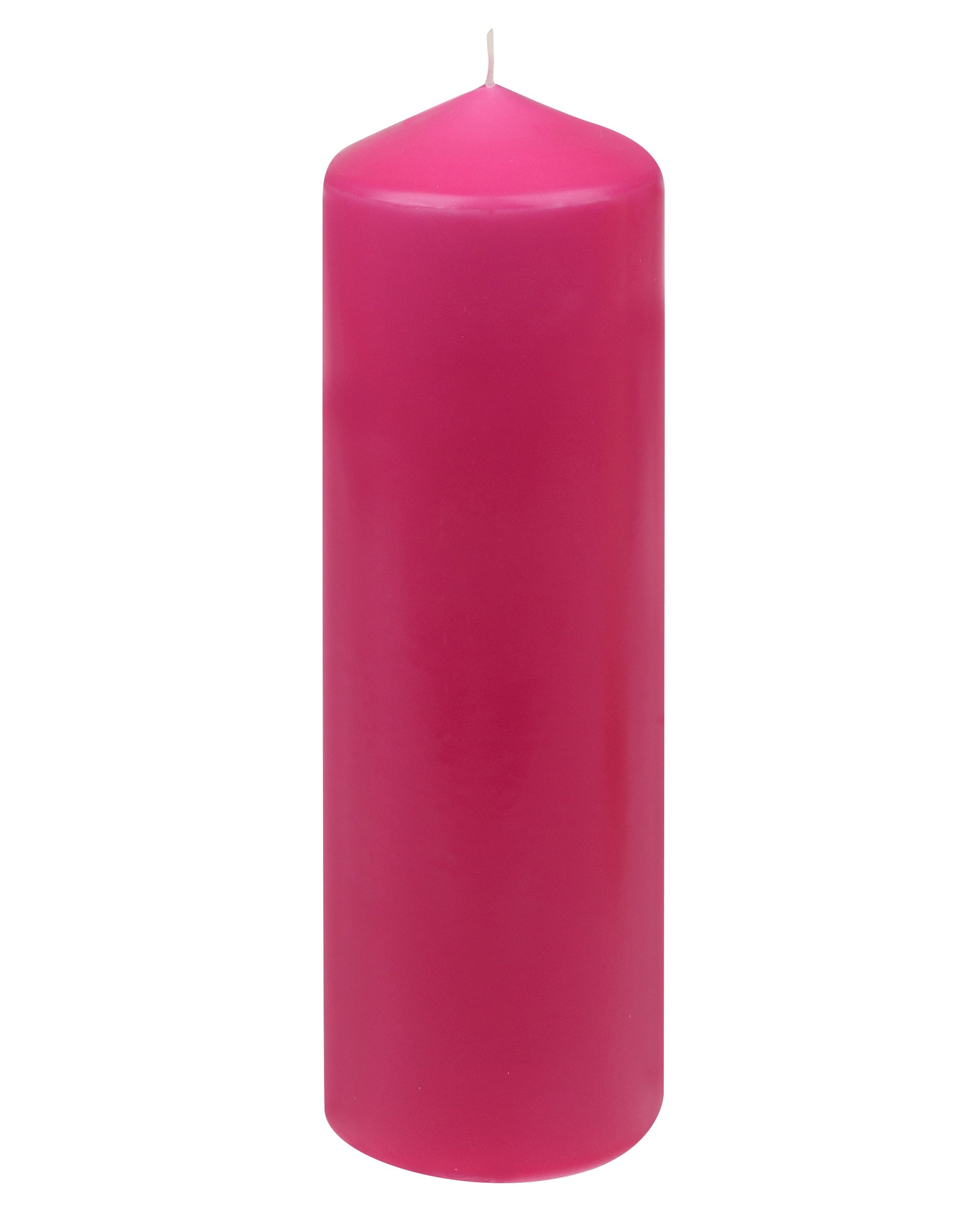 Kerze Steinhart Pink Wachs