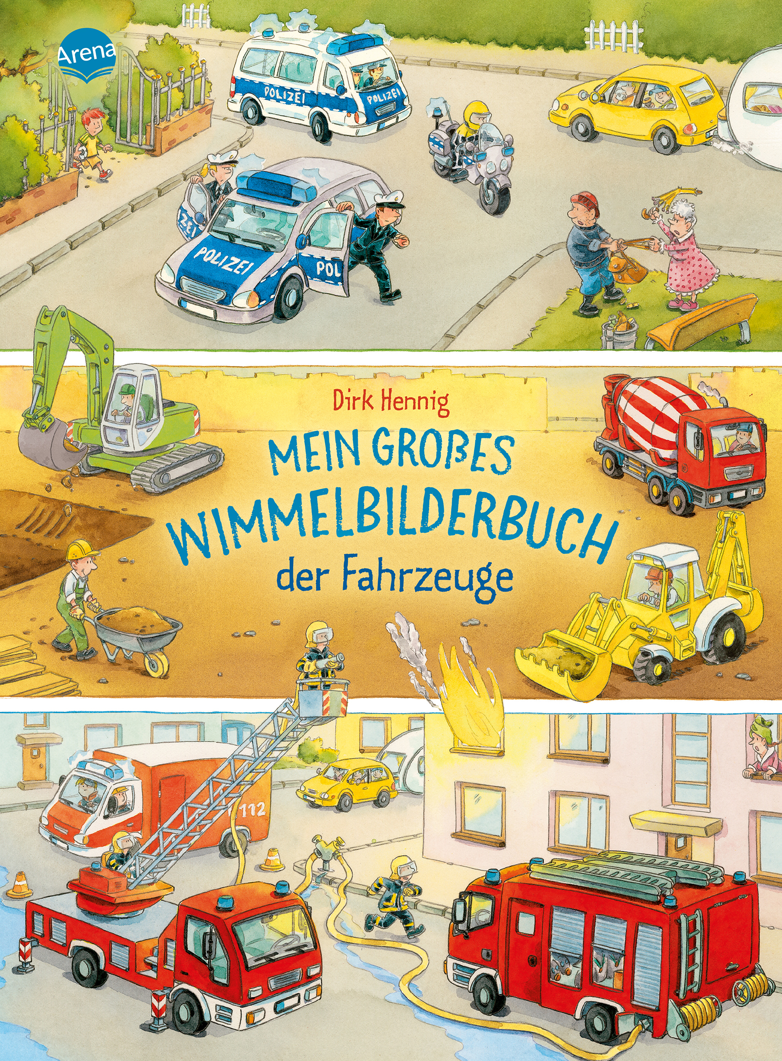 Pappbilderbuch Henning mehrfarbig Karton