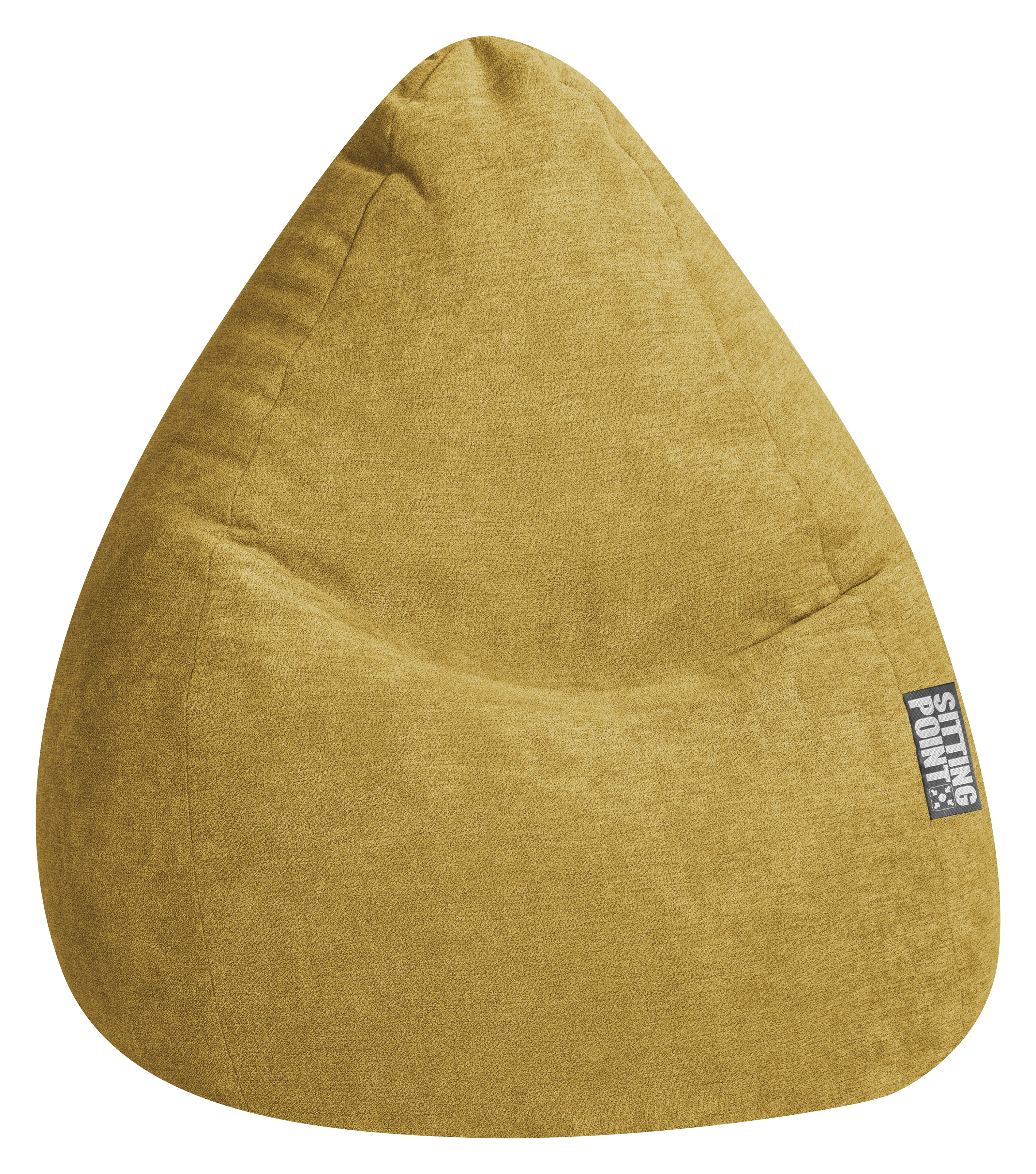 Sitzsack Alfa senf Stoff