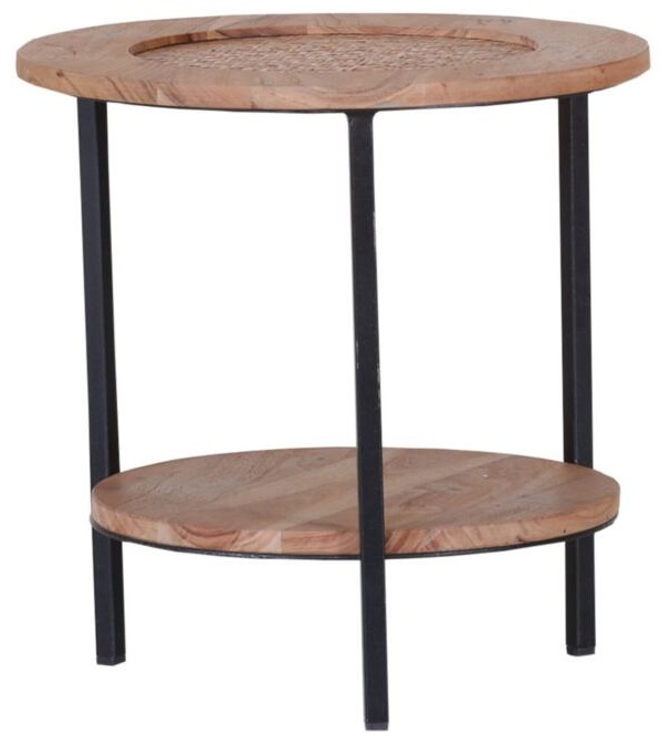 Beistelltisch Woodson braun Akazienholz