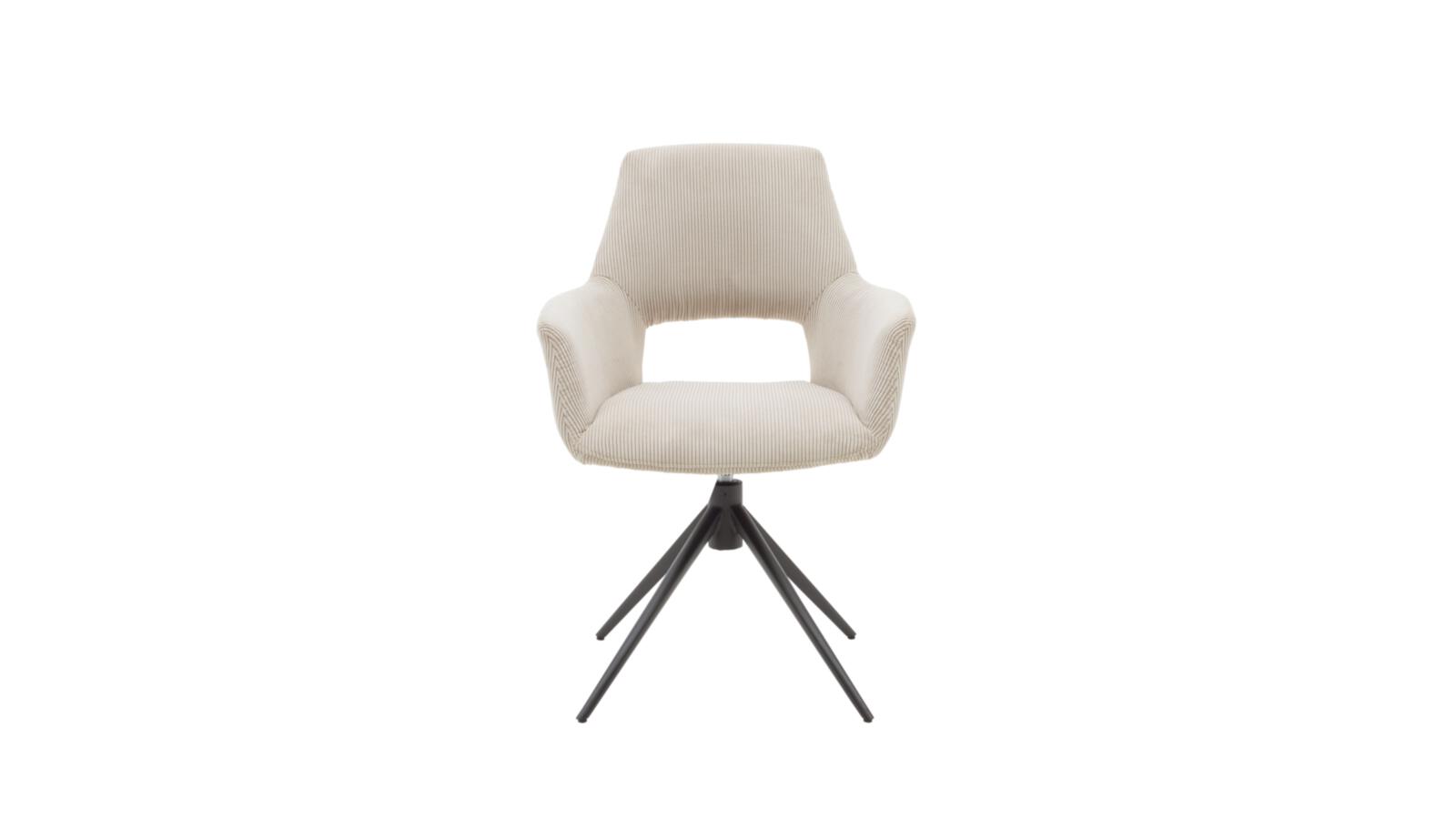 Stuhl Interliving 5605 creme Cord