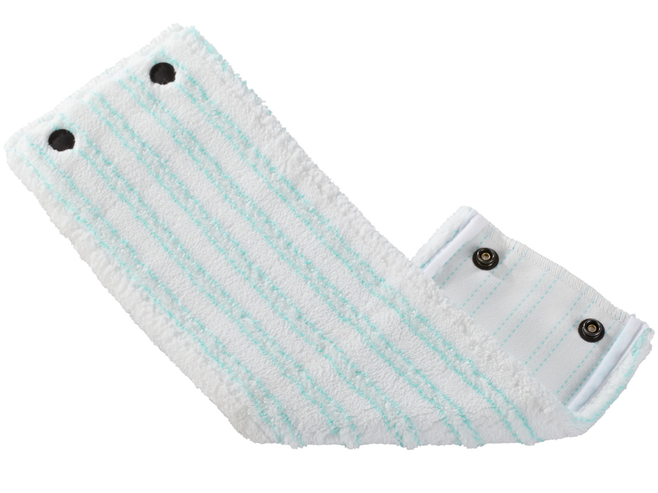 Wischbezug 2er Set Clean Twist Combi M hellblau Polyester