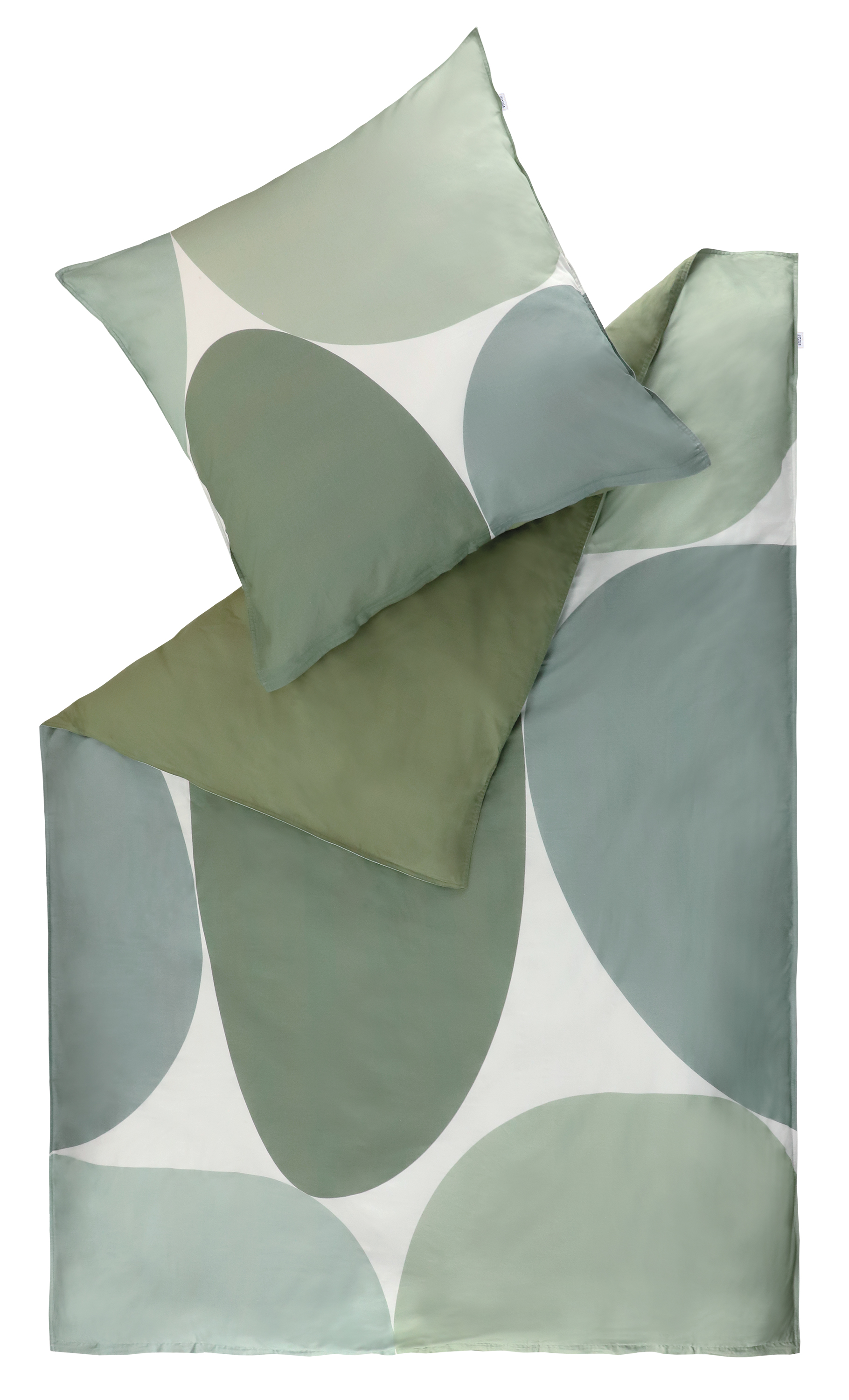 Bettwäsche Pebble-B grün Textil