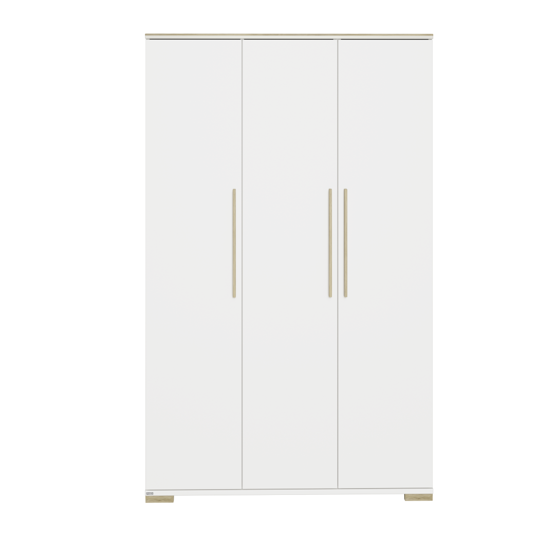 Kleiderschrank Enie weiß Holz