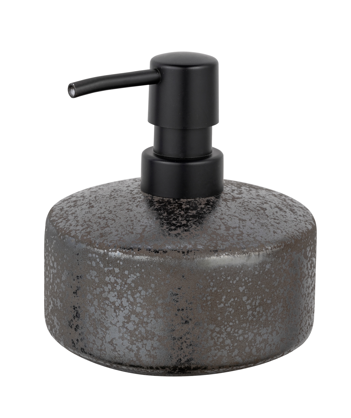 Distributore di sapone in ceramica grigio Rufina