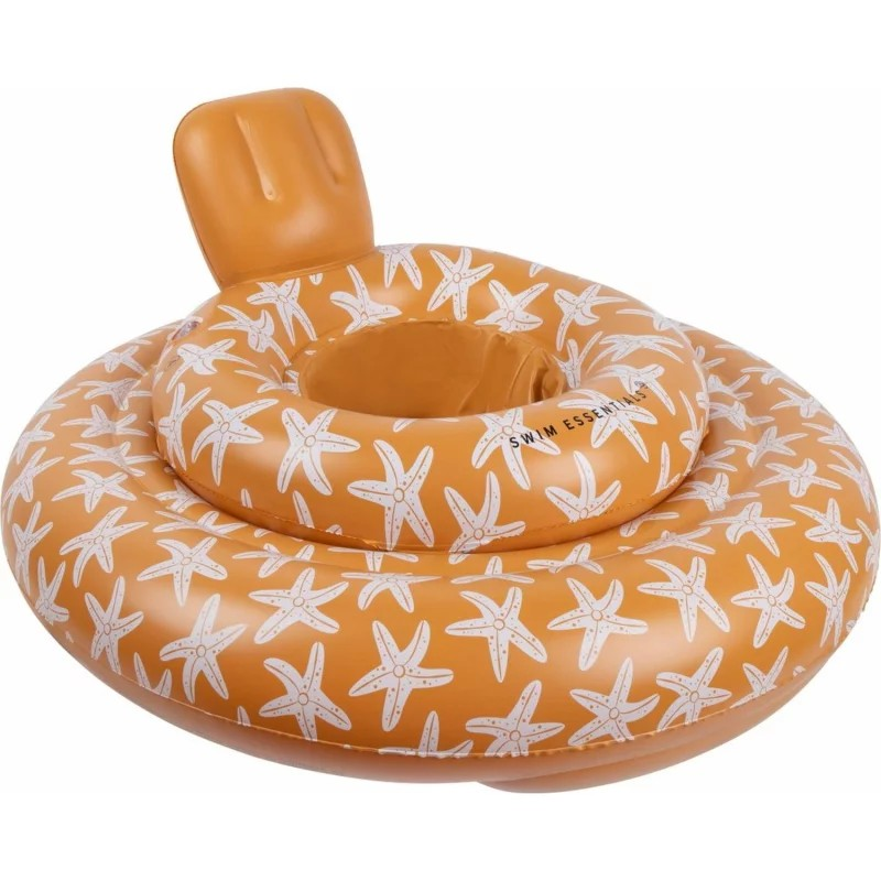 Anello galleggiante Sea Star marrone in PVC