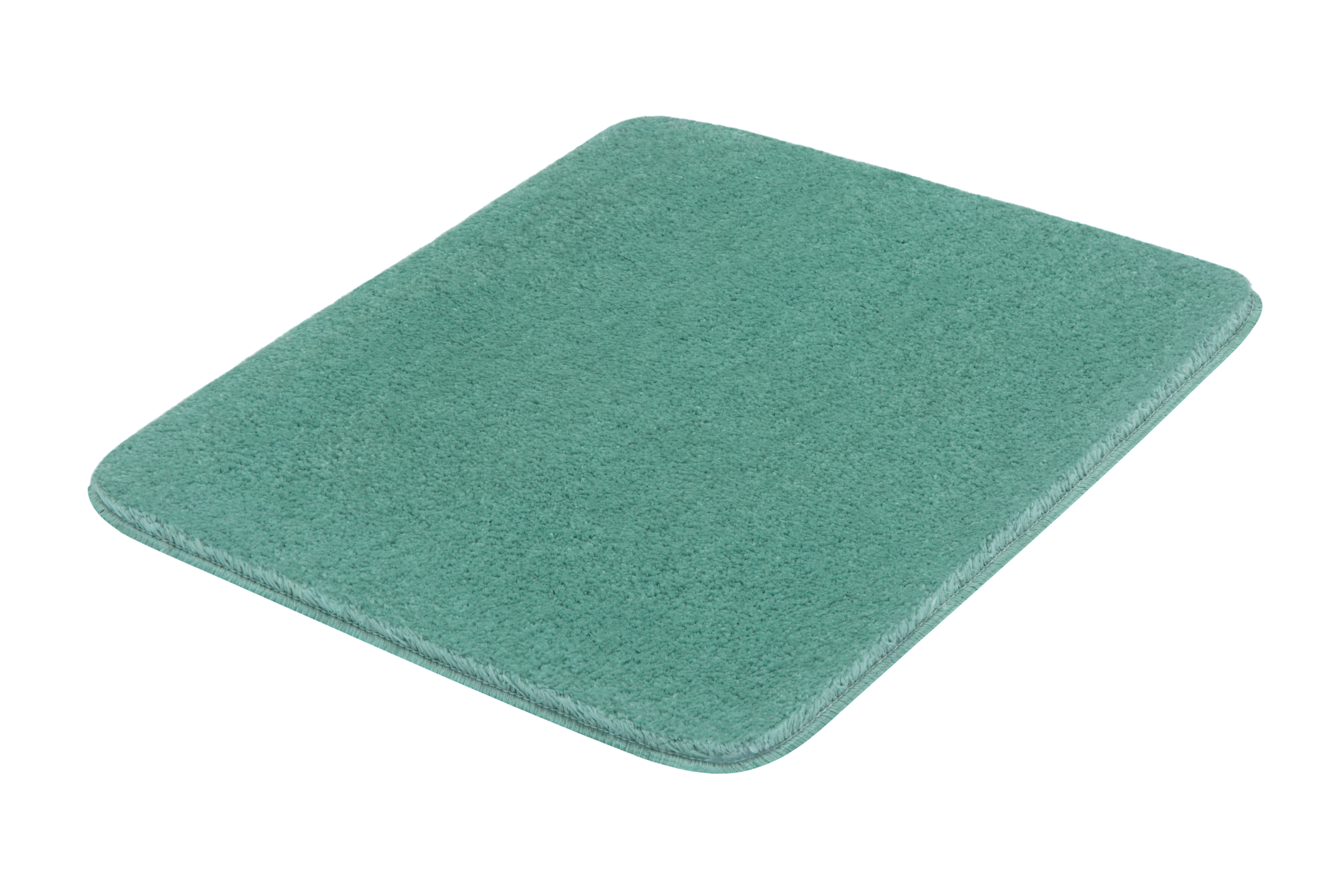 Tappeto da bagno Meadow in poliestere verde