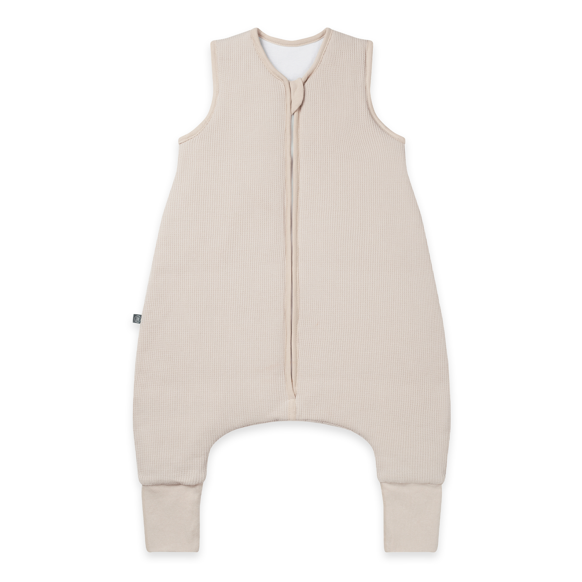 Schlafsack mit Füßen Emma & Noah Beige Baumwolle