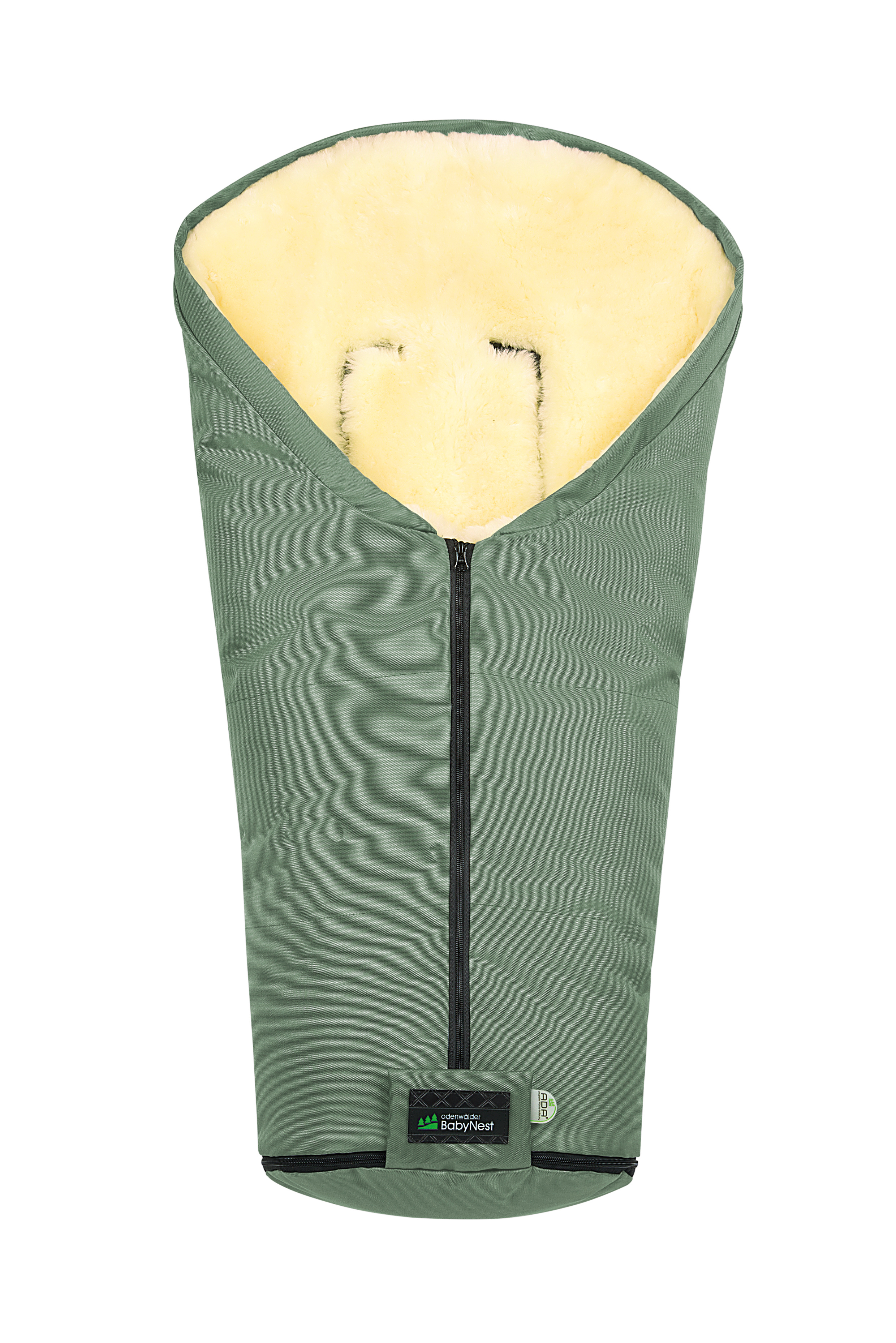 Fußsack Henry green harmony Stoff