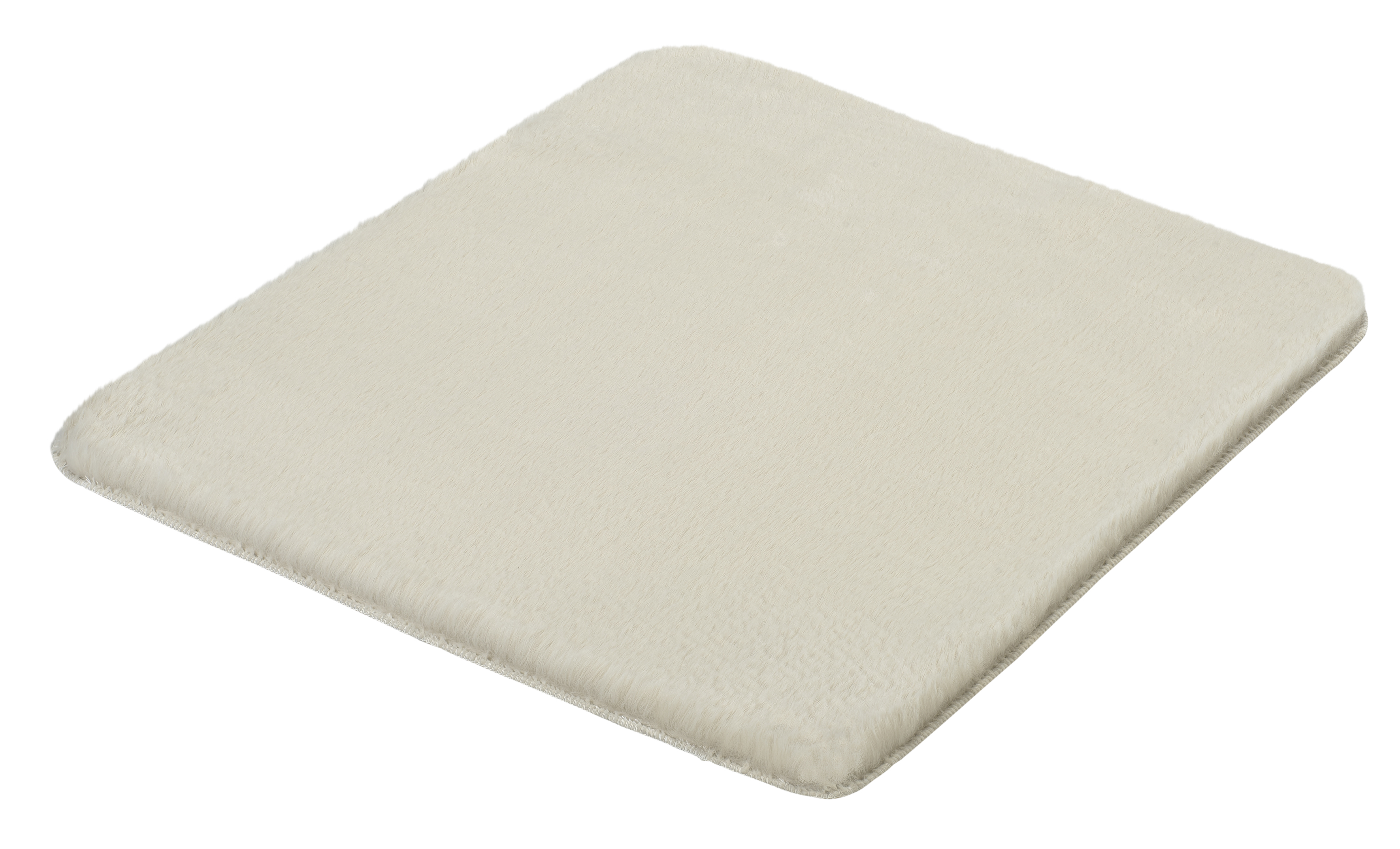 Tappeto da bagno Cony in poliestere beige