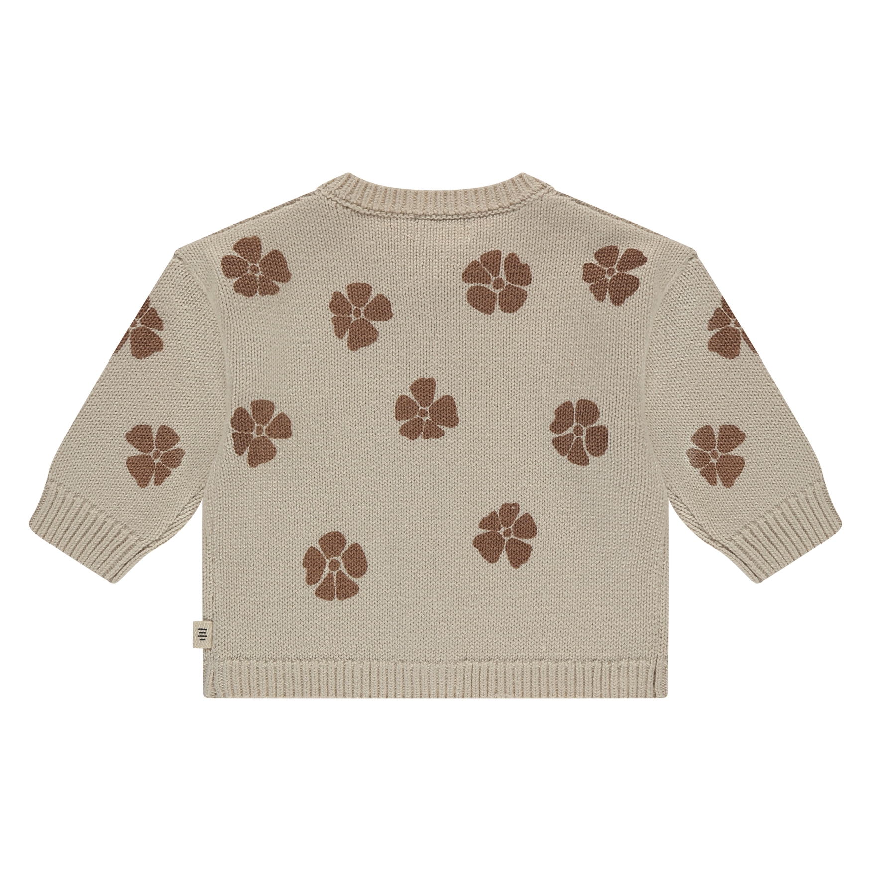 Cardigan Babyface in cotone bianco