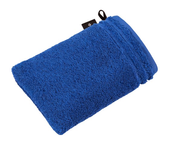 Waschhandschuh CALYPSO FEELING blau Frottee