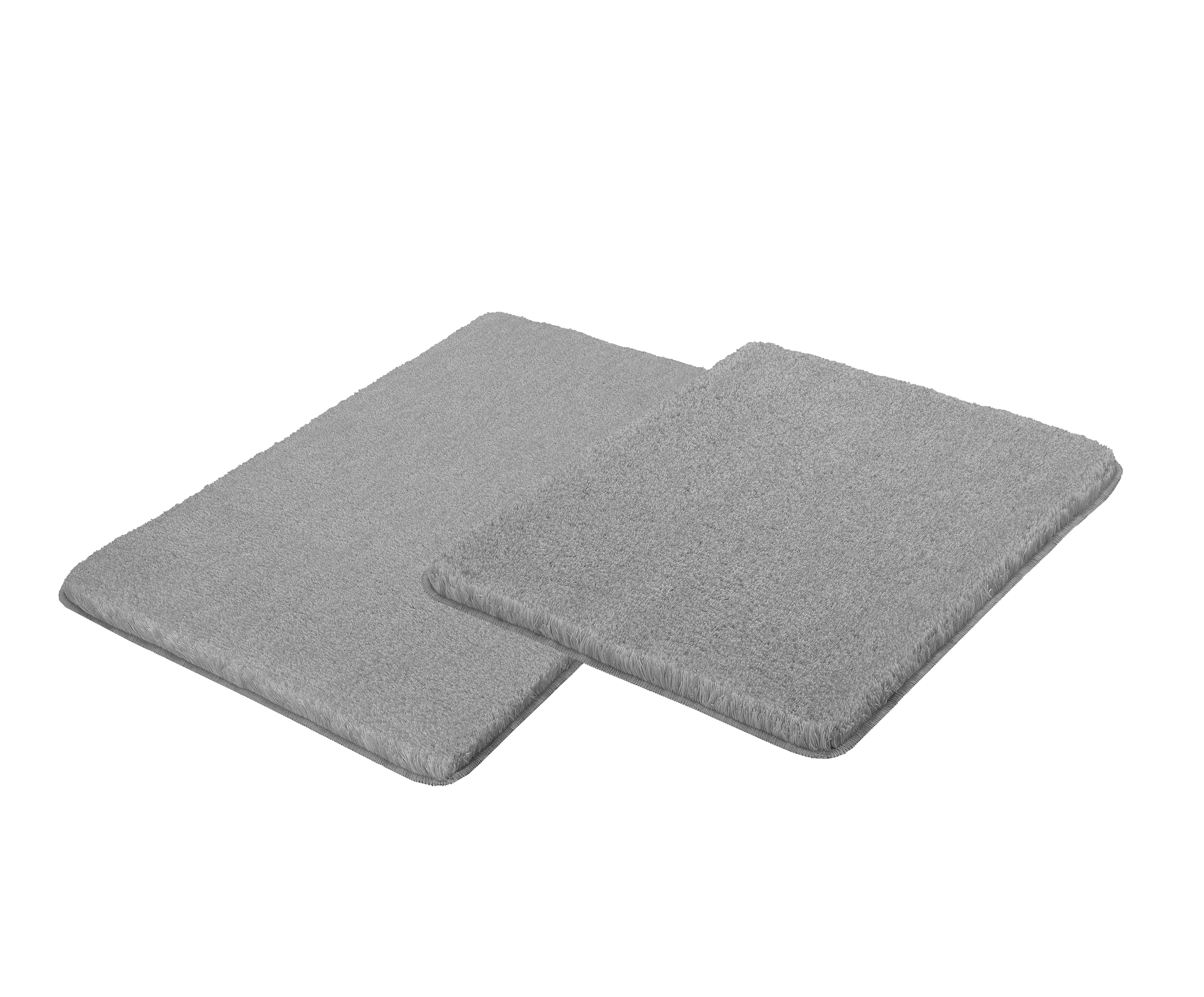 Badteppich Relax grau Polyacryl