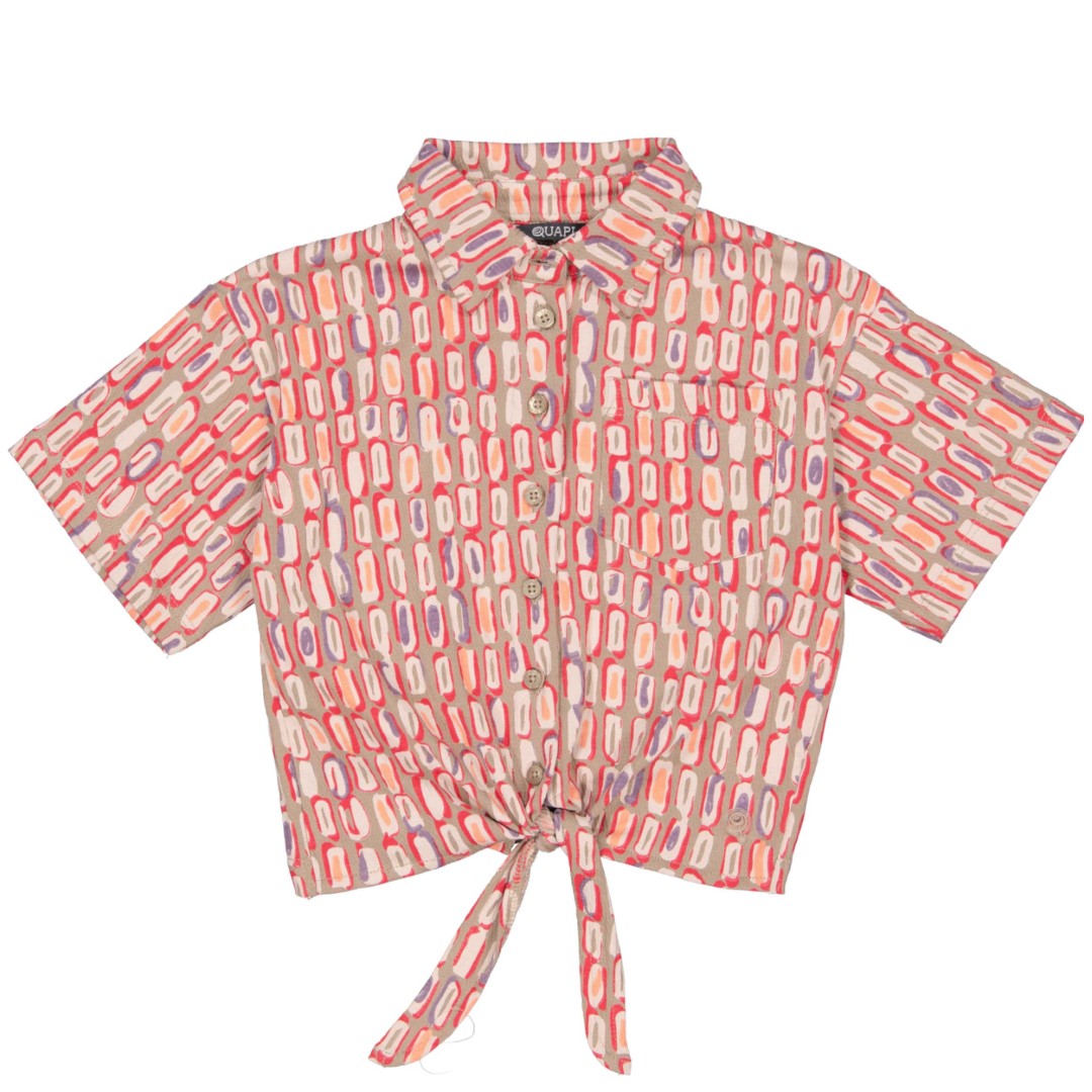 Shirt Finette multicolor Stoff