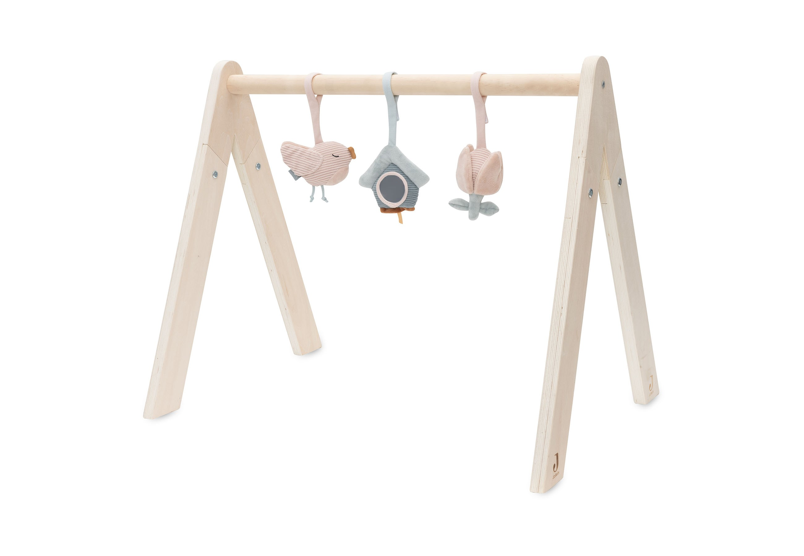 Lovely Birds trapezio da gioco in poliestere multicolore in legno