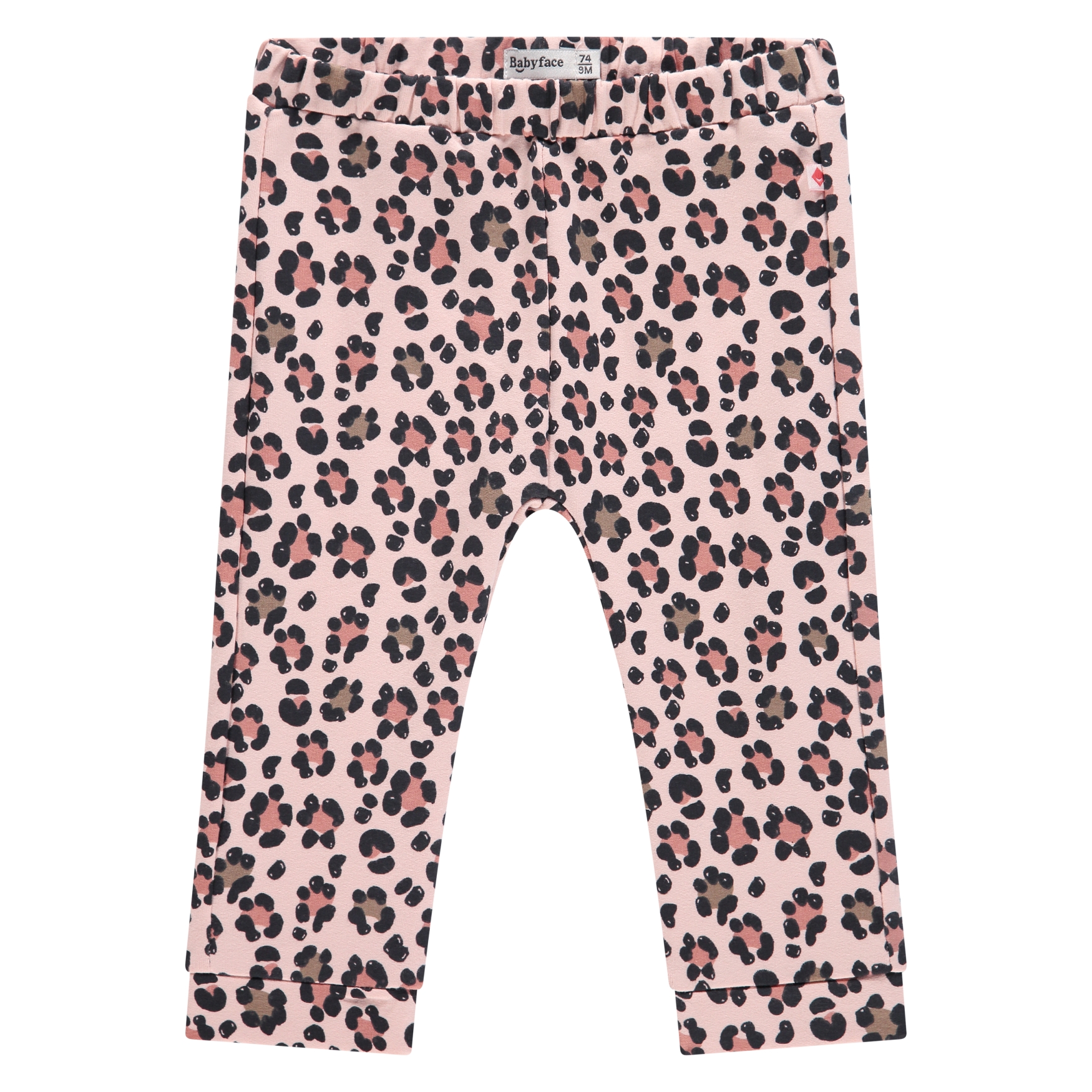 PantaloniBabyface rosa cotone elastan