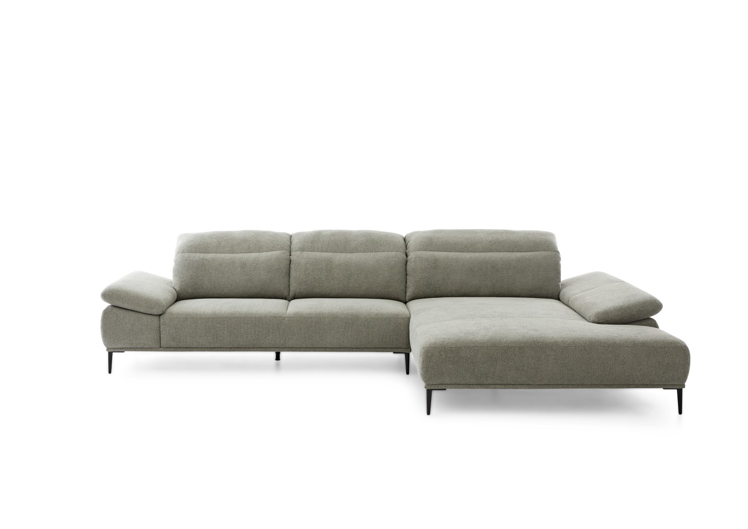 Ecksofa 24470 Tavaroo grün Stoff