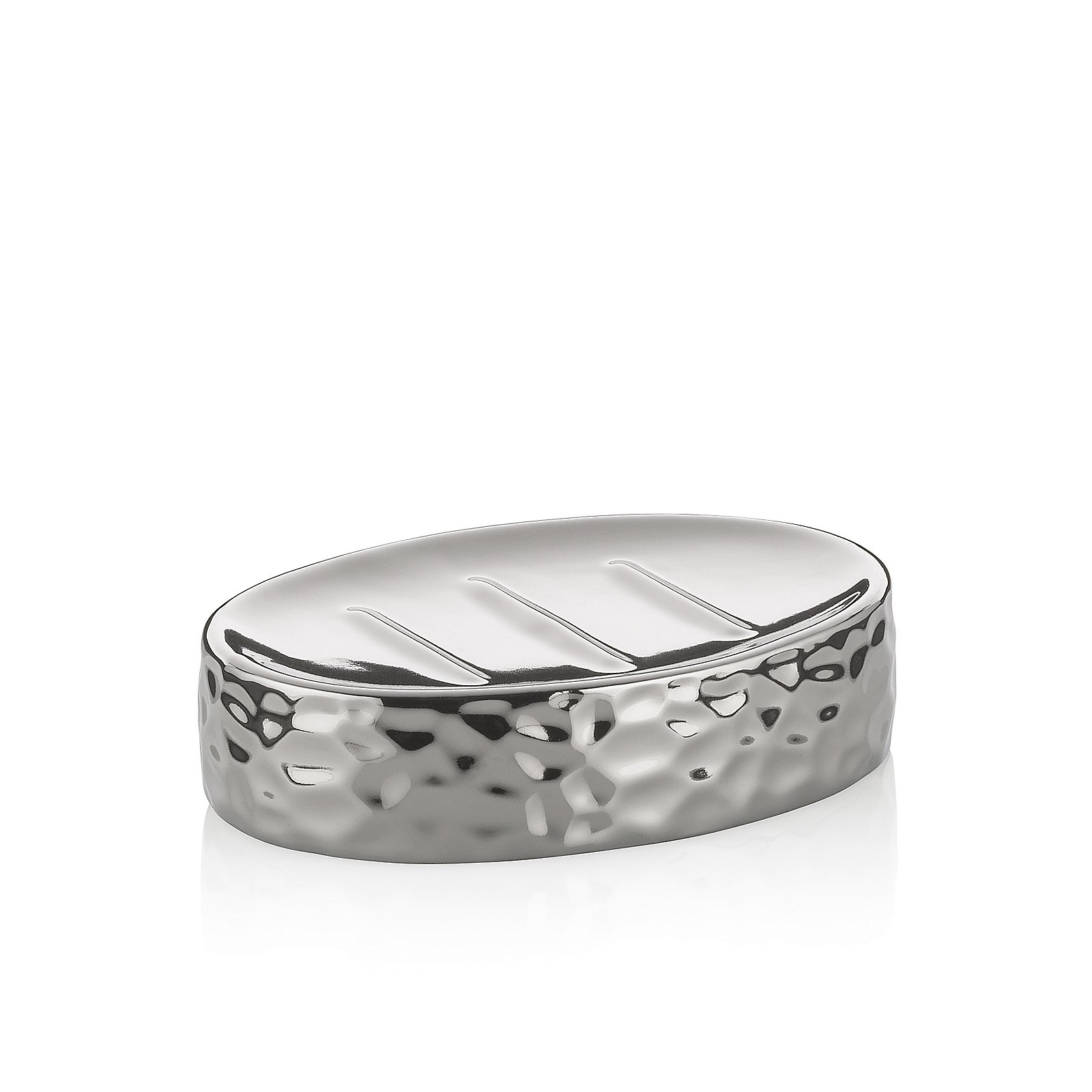 Seifenschale Sterling silber glänzend Keramik