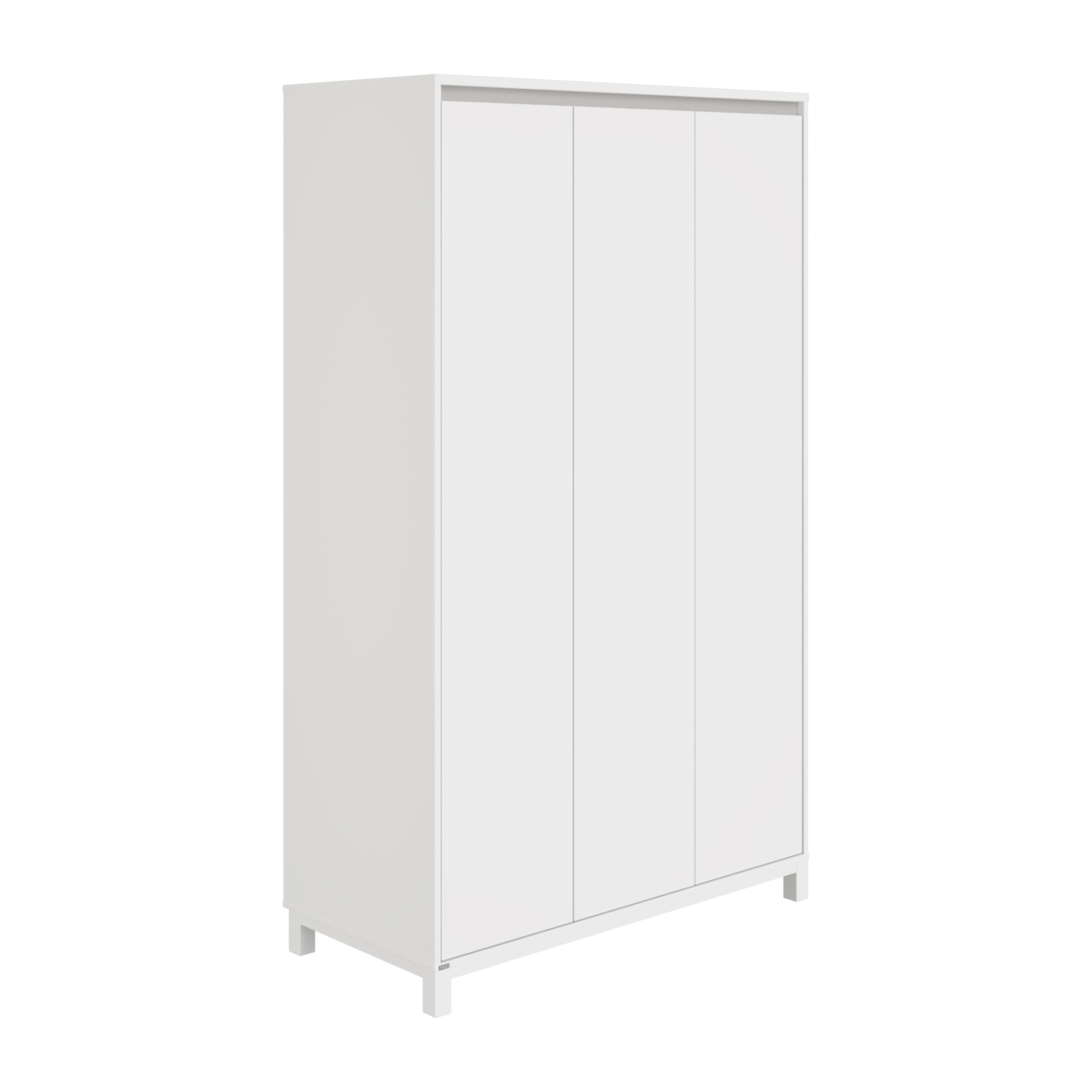Kleiderschrank Olli weiß Holz