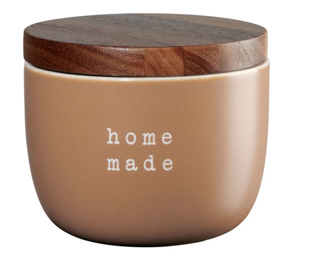 Marmeladendose Hey! braun New Bone China