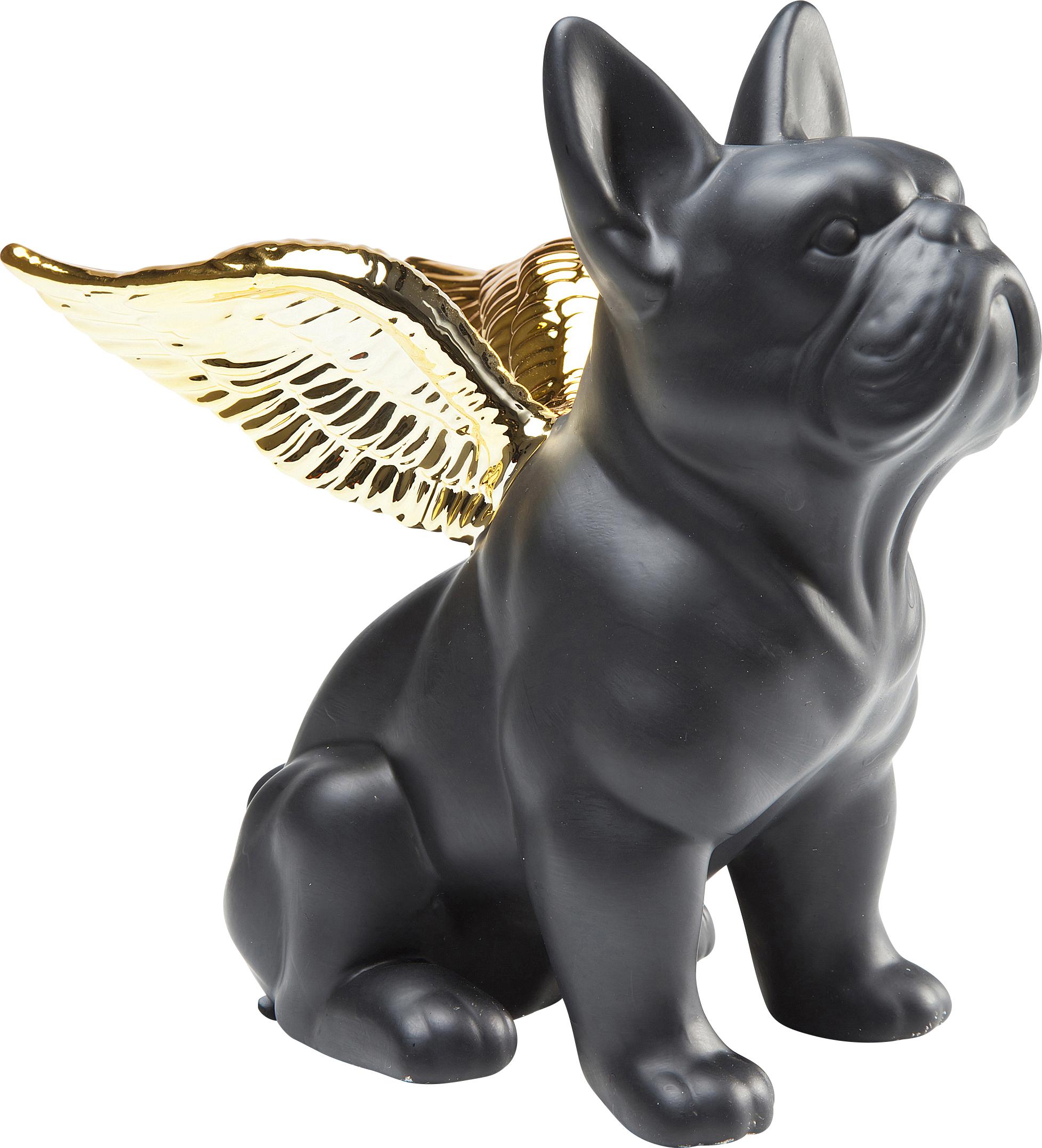 Deko Figur leer gold