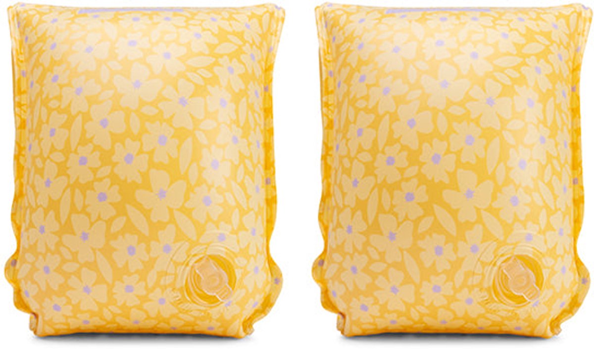 Schwimmflügel Yellow Flowers gelb PVC