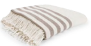 Plaid SELA taupe Textil
