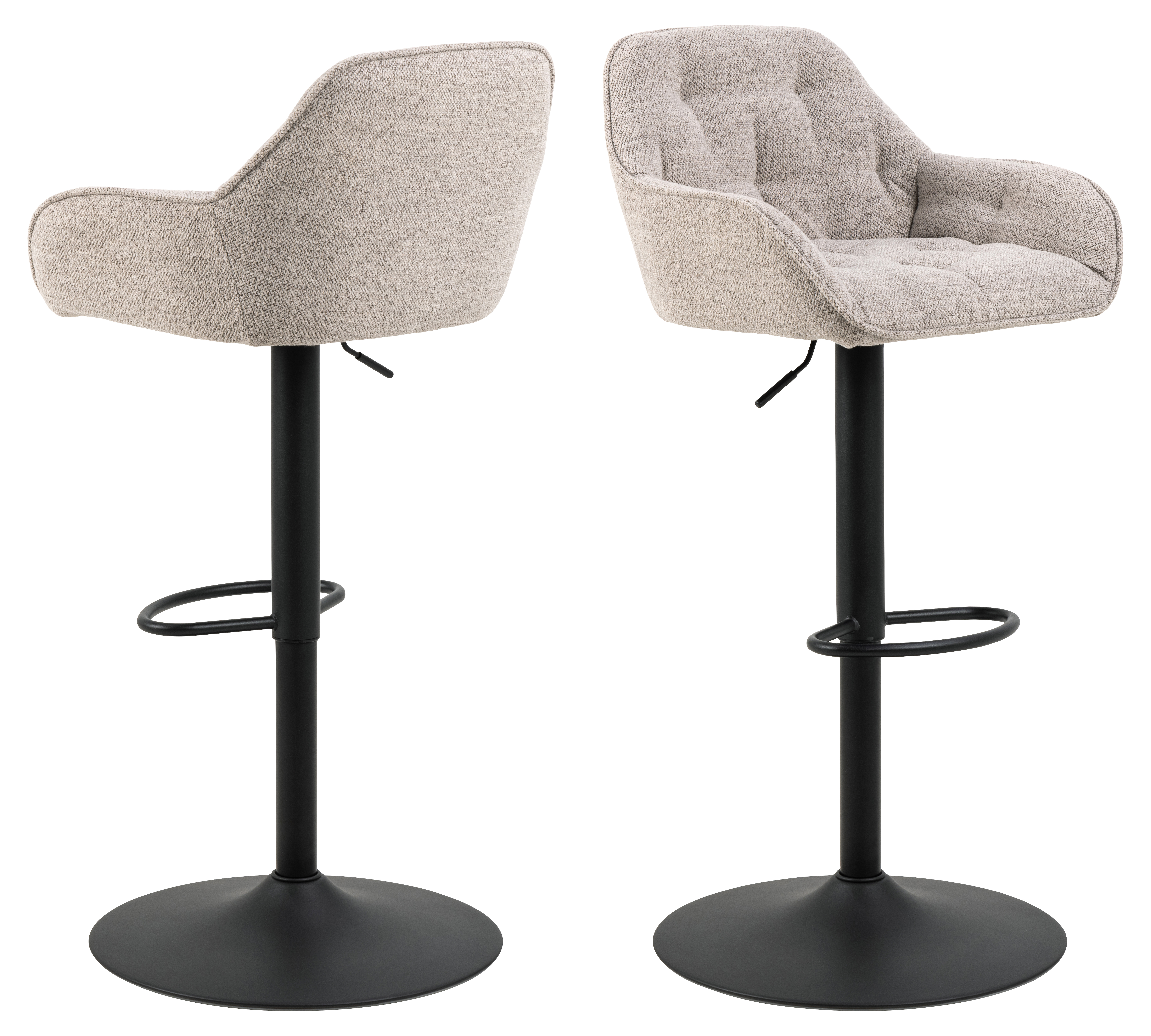Barhocker Brooke beige Stoff