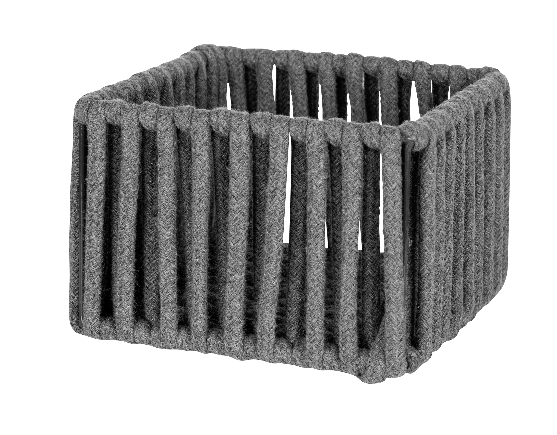 Cestino da bagno Zovo Cotone grigio