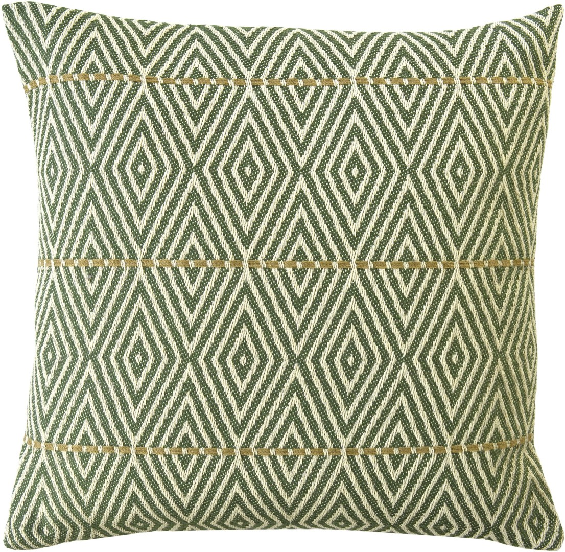 Kissenhülle Rialto grün Baumwolle Polyester | 40 x 40 cm | Grün