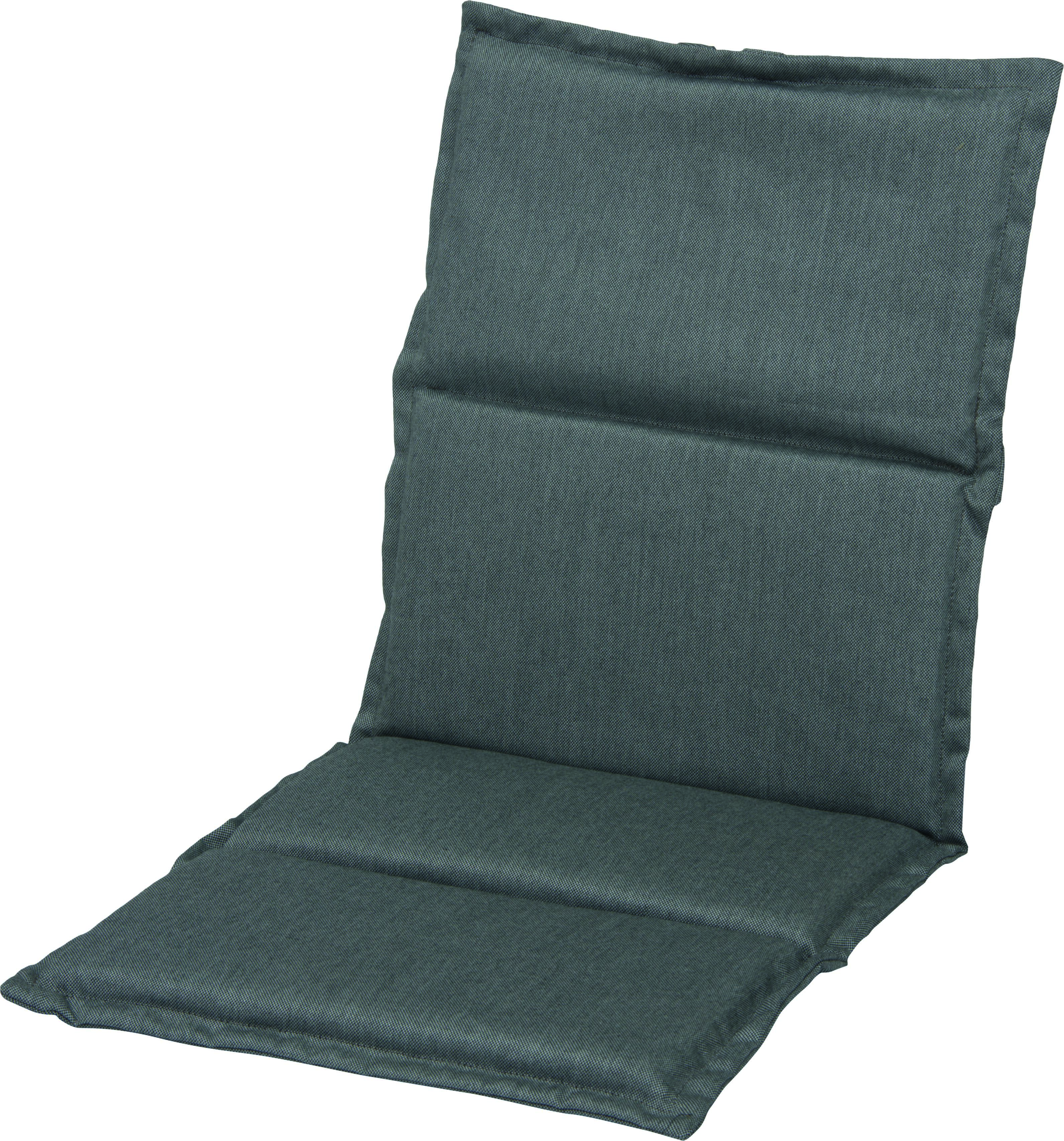 Outdoor Stuhlauflage Kari grau Stoff