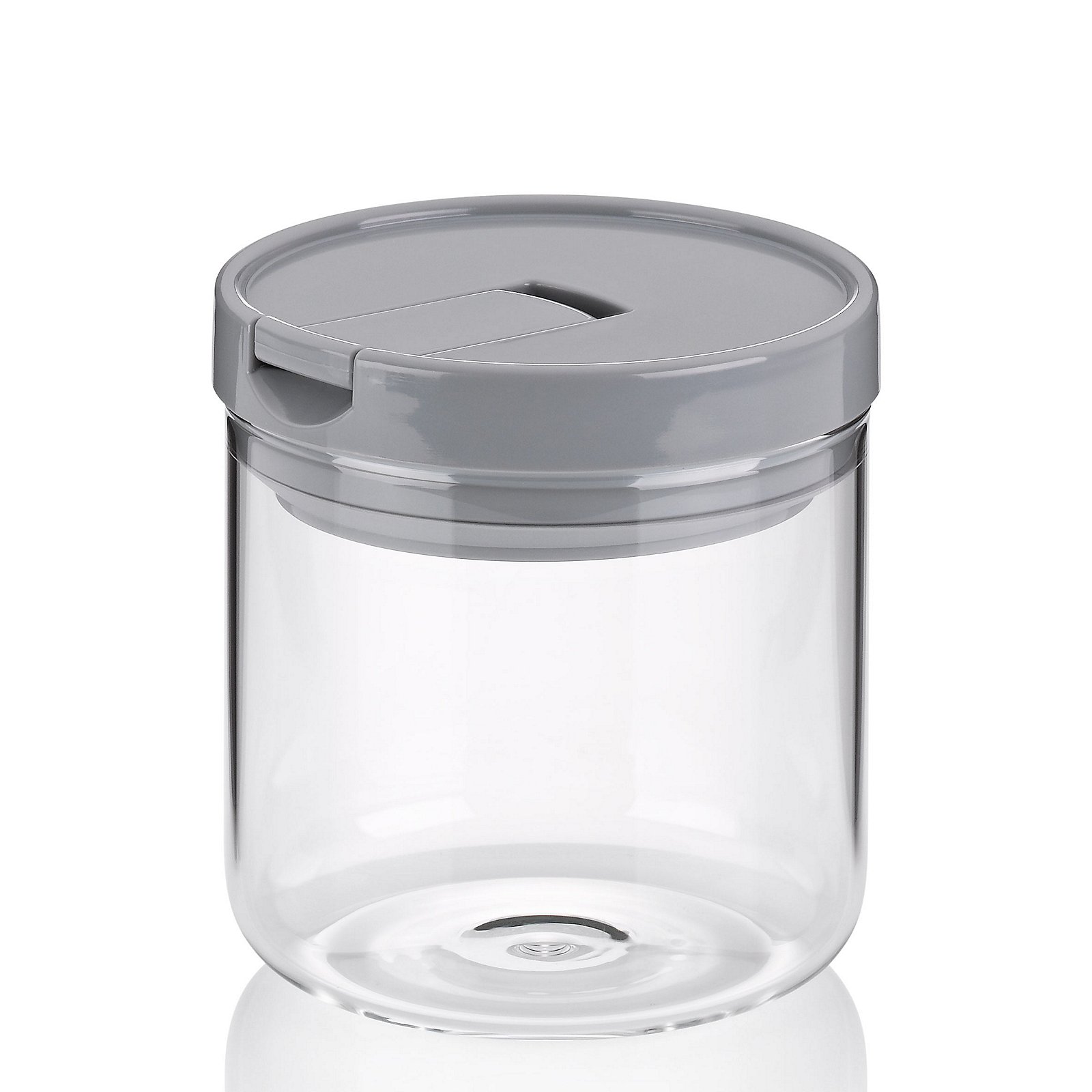 Vorratsdose Arik hellgrau Glas