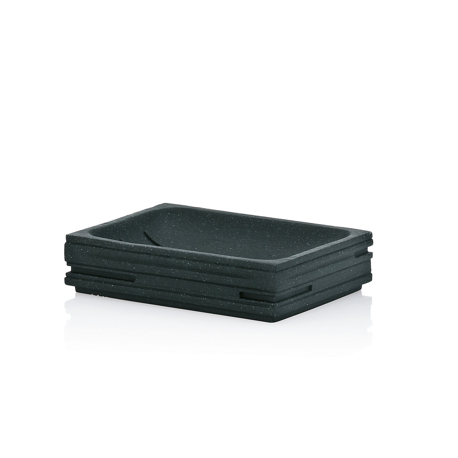 Seifenschale Posidon schwarz Polyresin