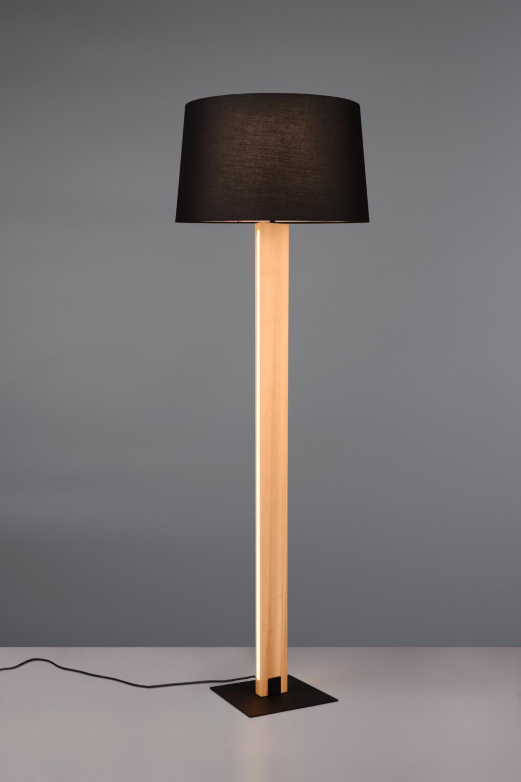 Stehleuchte Interliving 9349 schwarz matt Metall