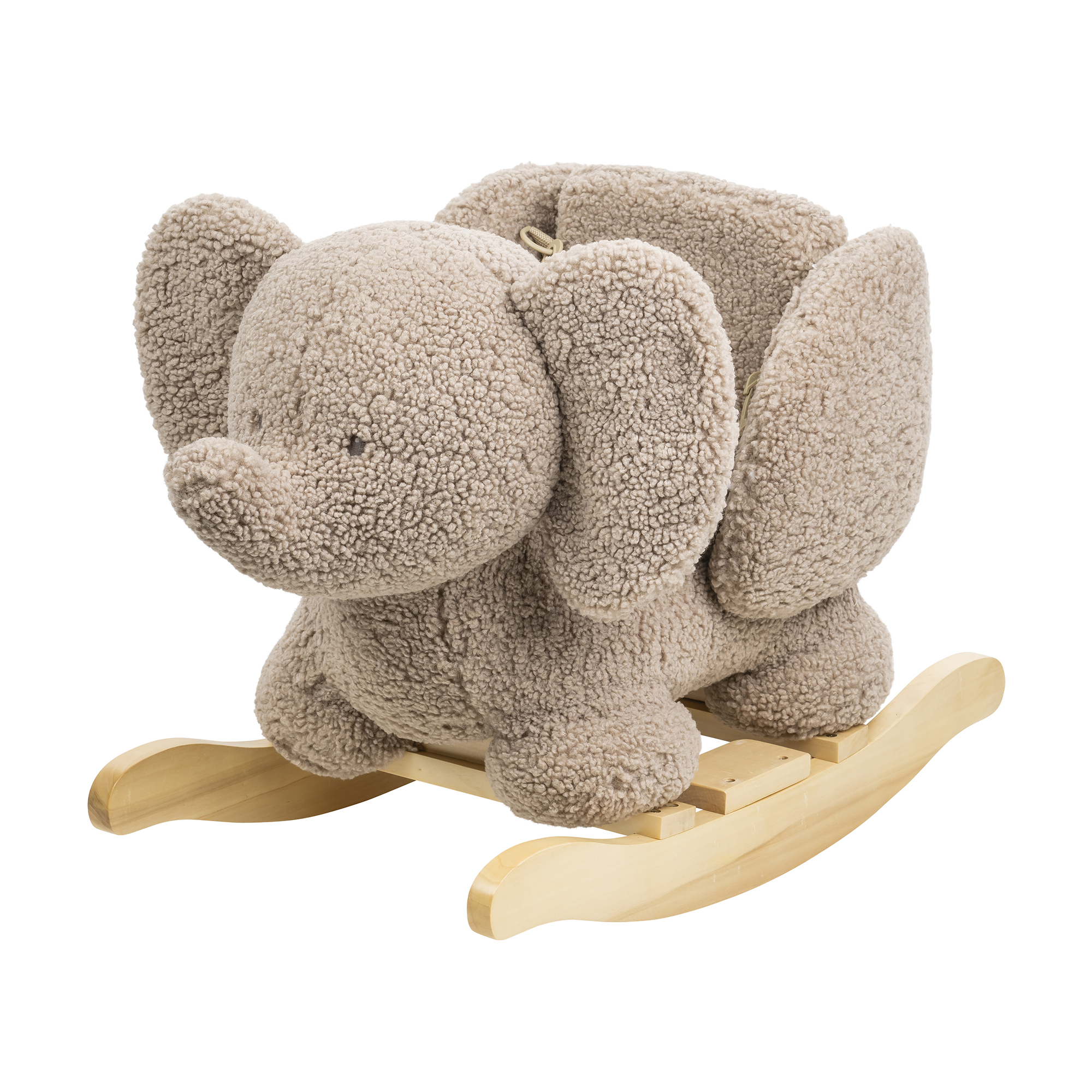 Animale a dondolo TEDDY taupe tessile
