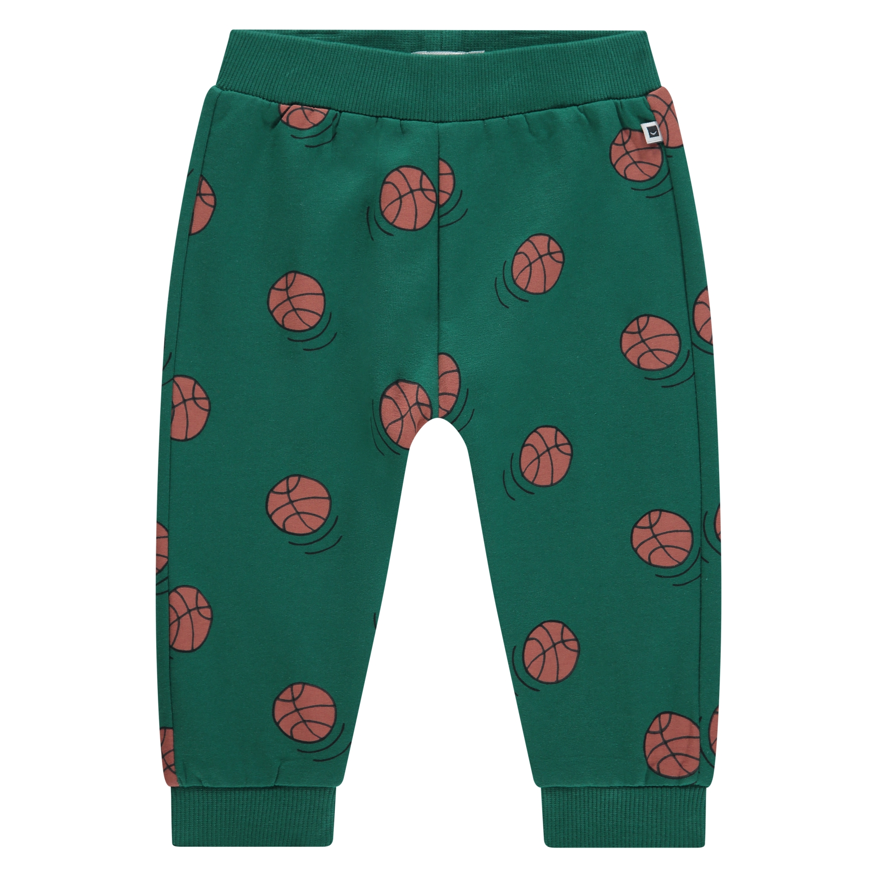 Pantaloni Baby Babyface verde cotone elastan