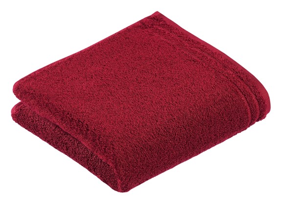 Handtuch CALYPSO FEELING rot Frottee