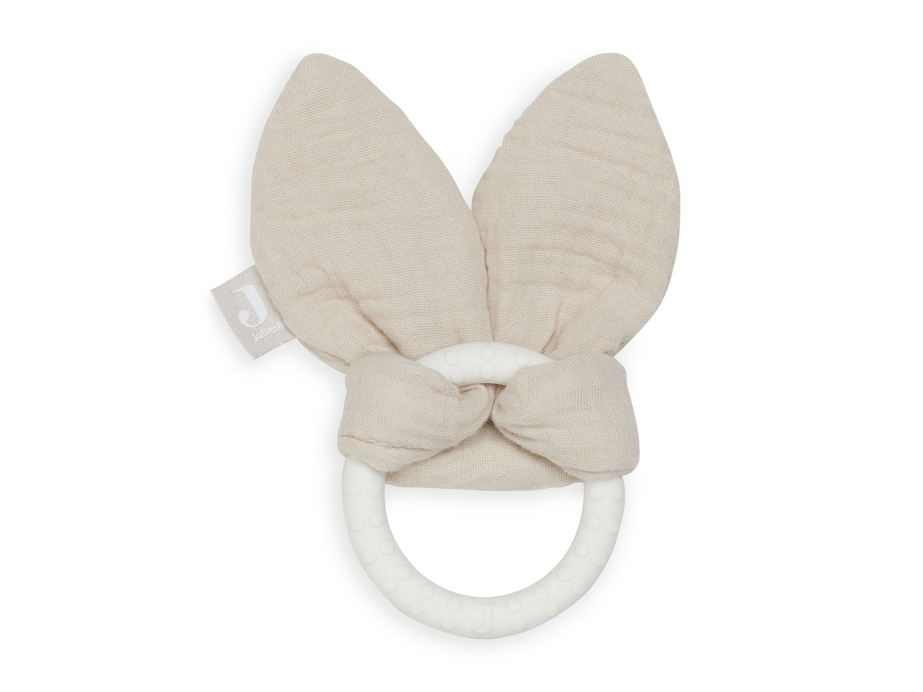 Beißring Beige Baumwolle