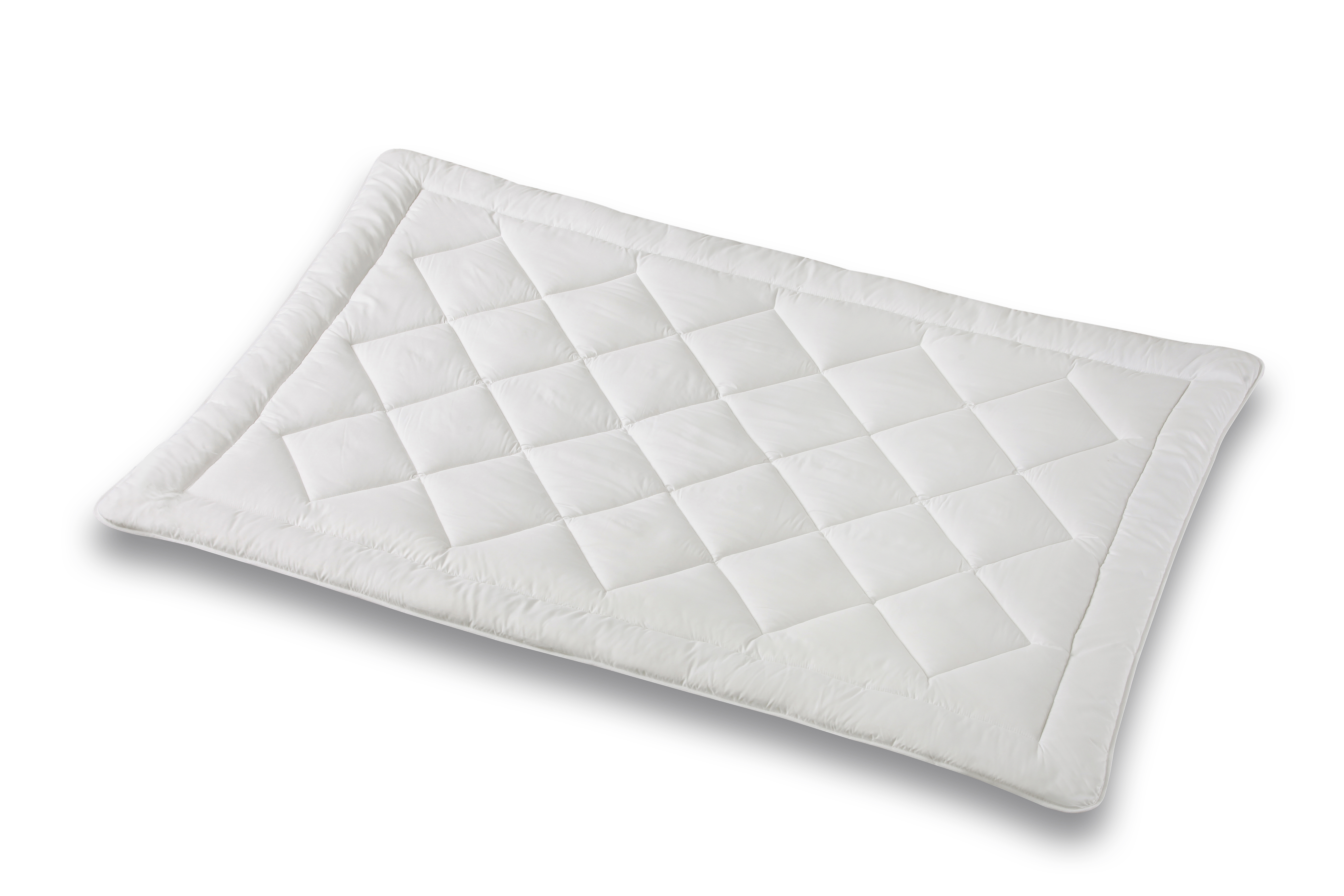 Bettdecke Silver Line weiß Polyester