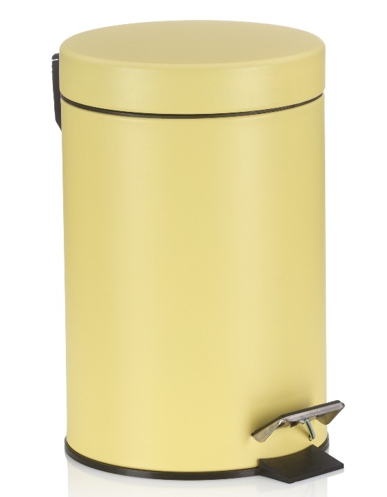 Kosmetikeimer Monaco sonnengelb Metall