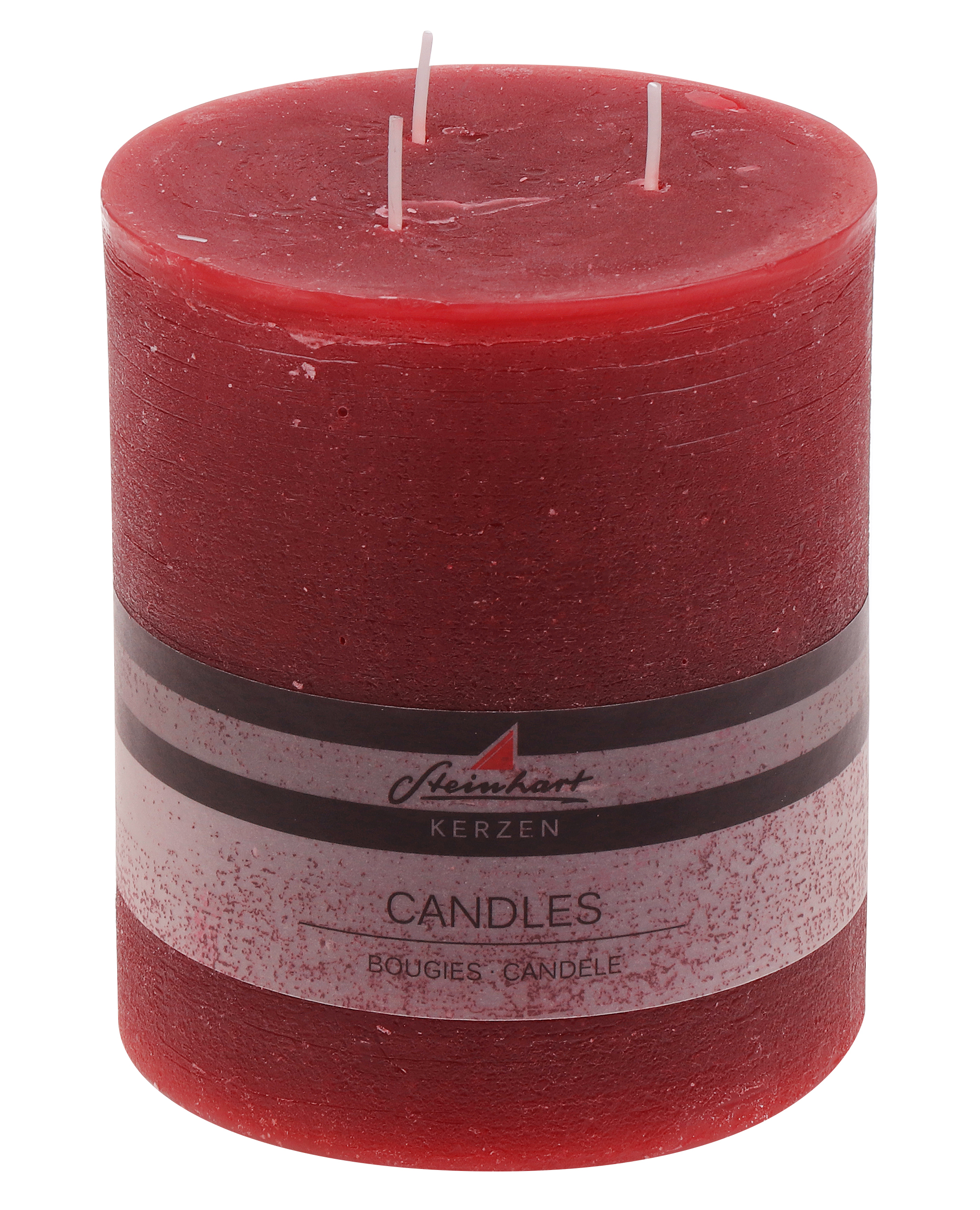 Candela brina di cera rossa