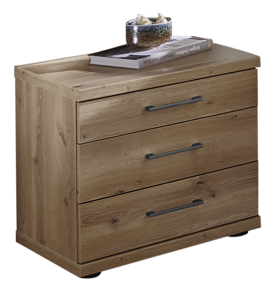 Comodino Bern rovere marrone