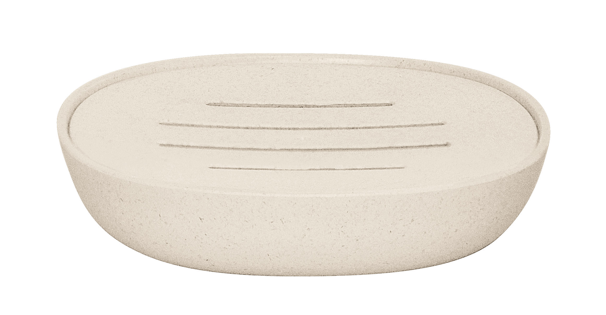 Seifenschale Belgrano sandbeige PP/Bambus