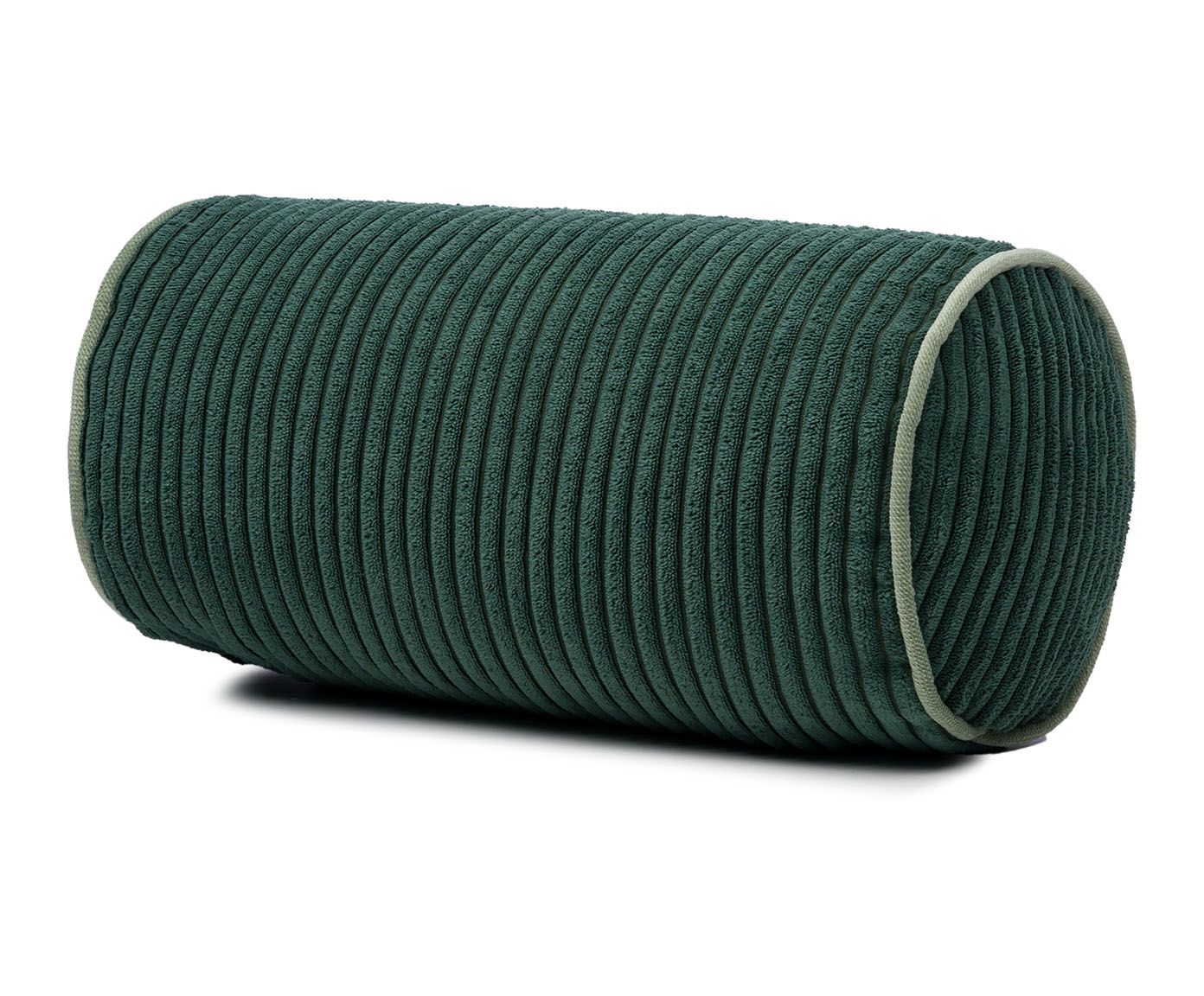 Kissenrolle dunkelgrün 40x20