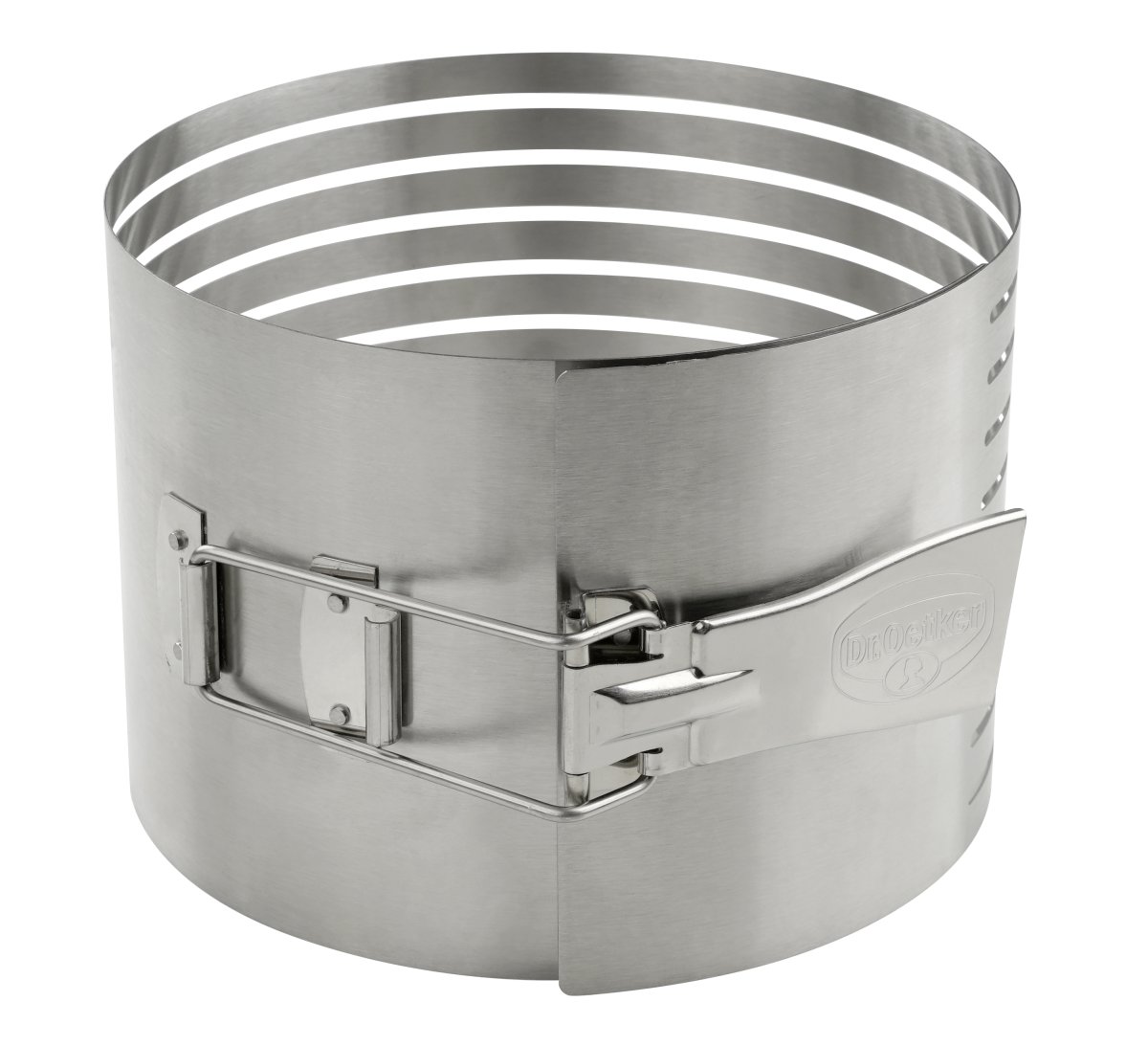 Tortenboden-Schneidhilfe little layer cakes silber Edelstahl - 18/10 / AISI 304